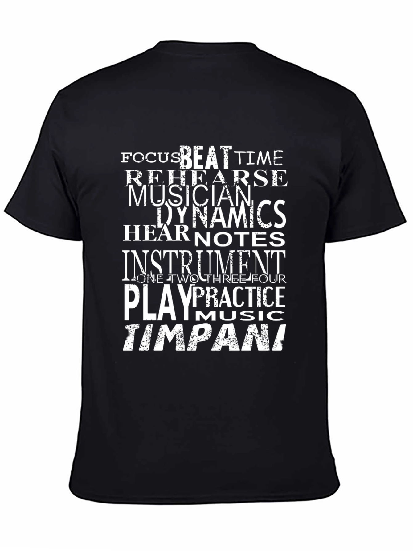 Musician Word Art T-Shirt - Music Lover Tee