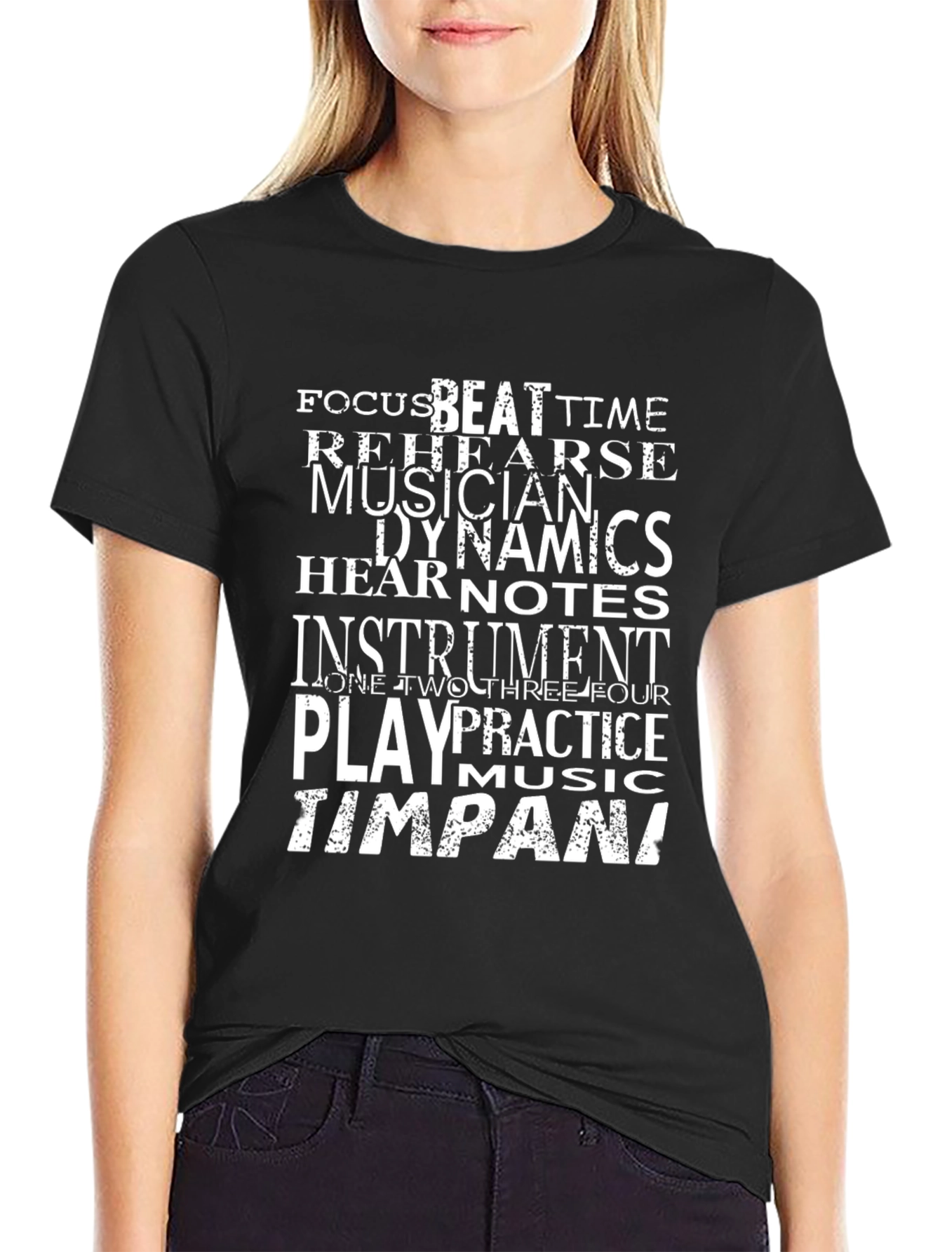 Musician Word Art T-Shirt - Music Lover Tee