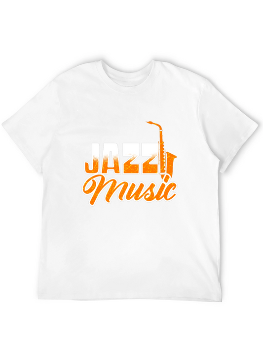 Jazz Music Black T-Shirt