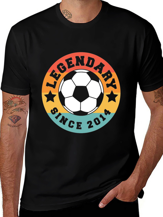 Legendary Since 2014 Soccer Ball T-Shirt