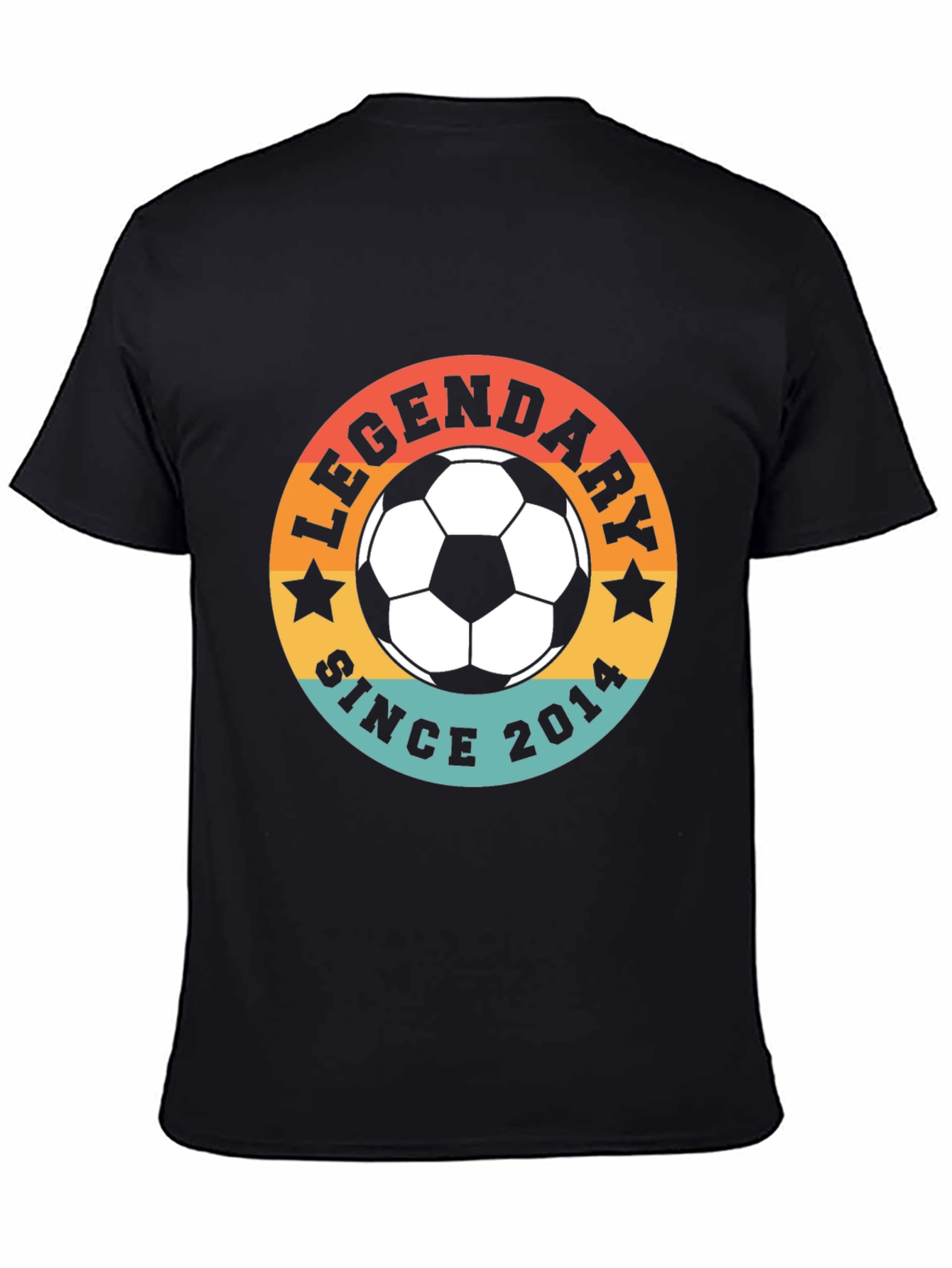 Legendary Since 2014 Soccer Ball T-Shirt