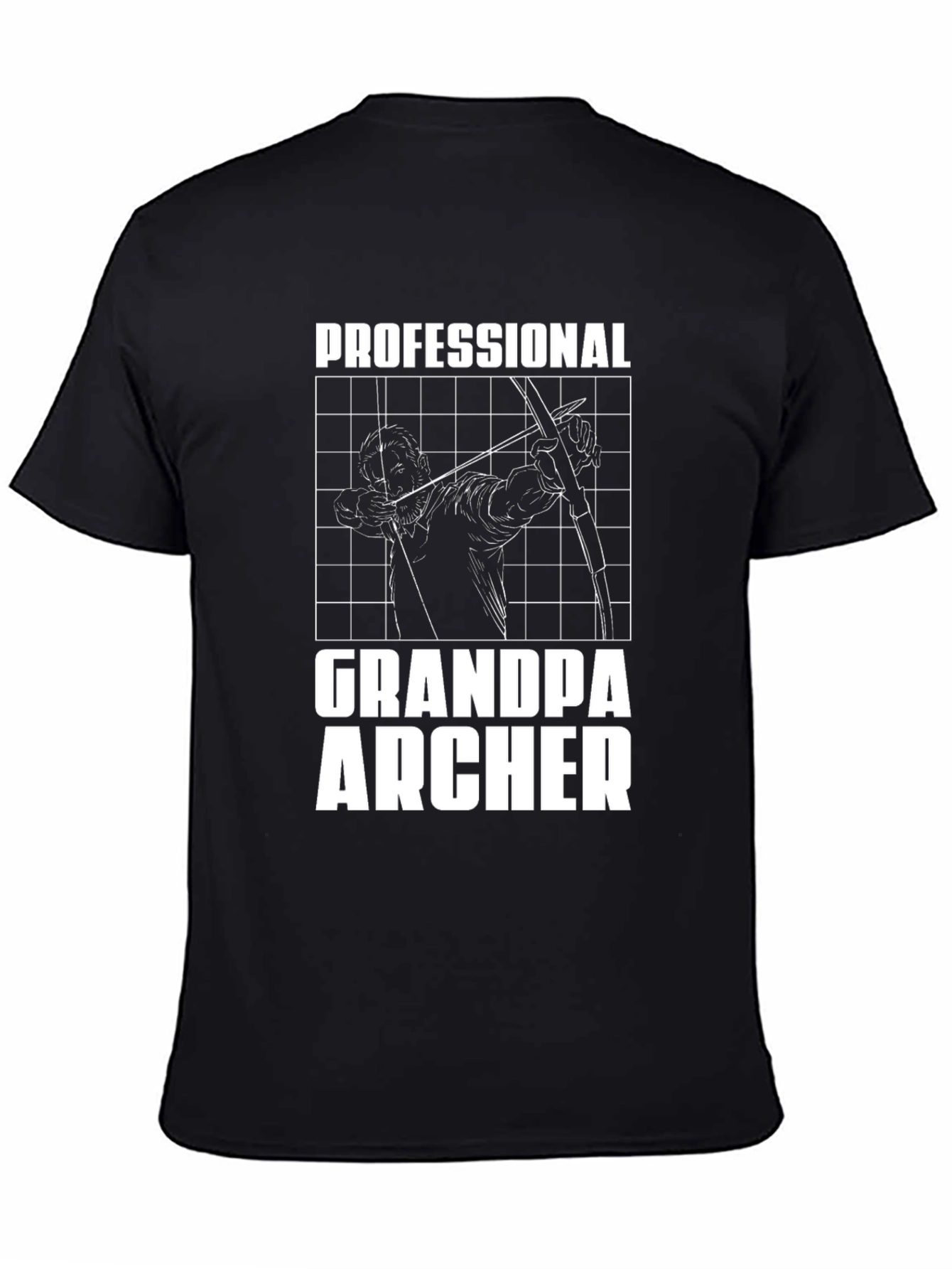 Grandpa Archer T-Shirt - Professional Archer Graphic Tee