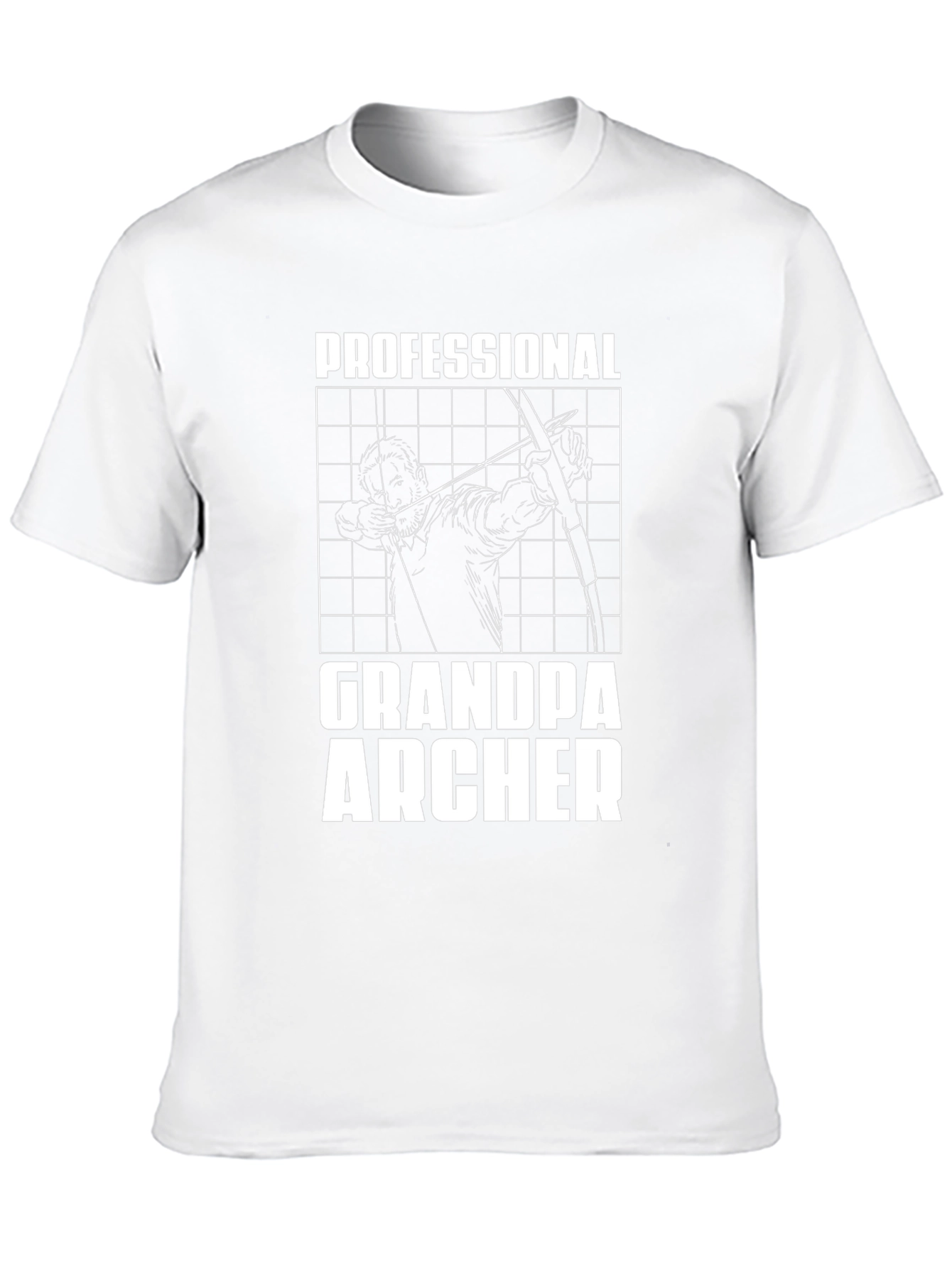 Grandpa Archer T-Shirt - Professional Archer Graphic Tee