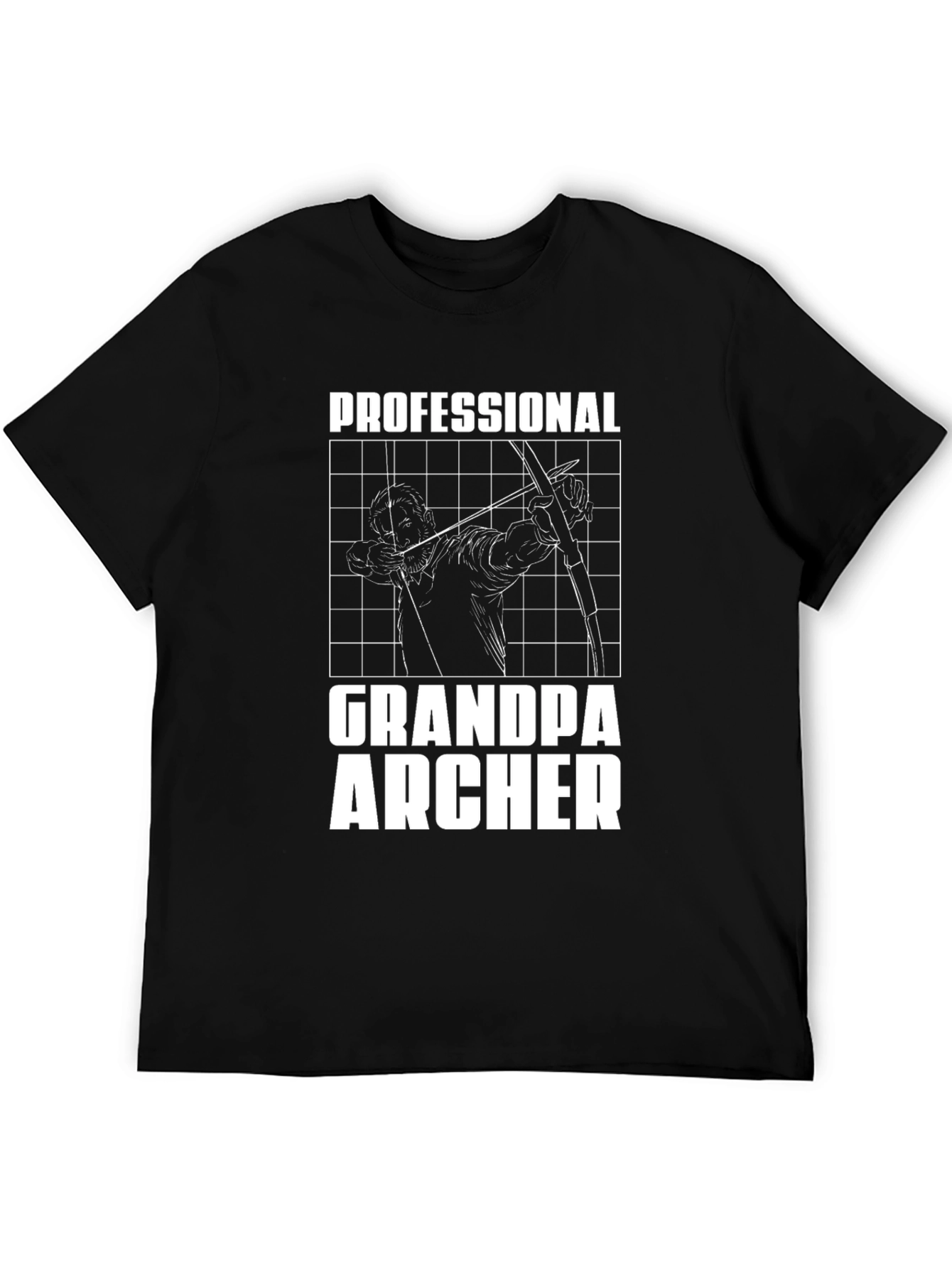 Grandpa Archer T-Shirt - Professional Archer Graphic Tee