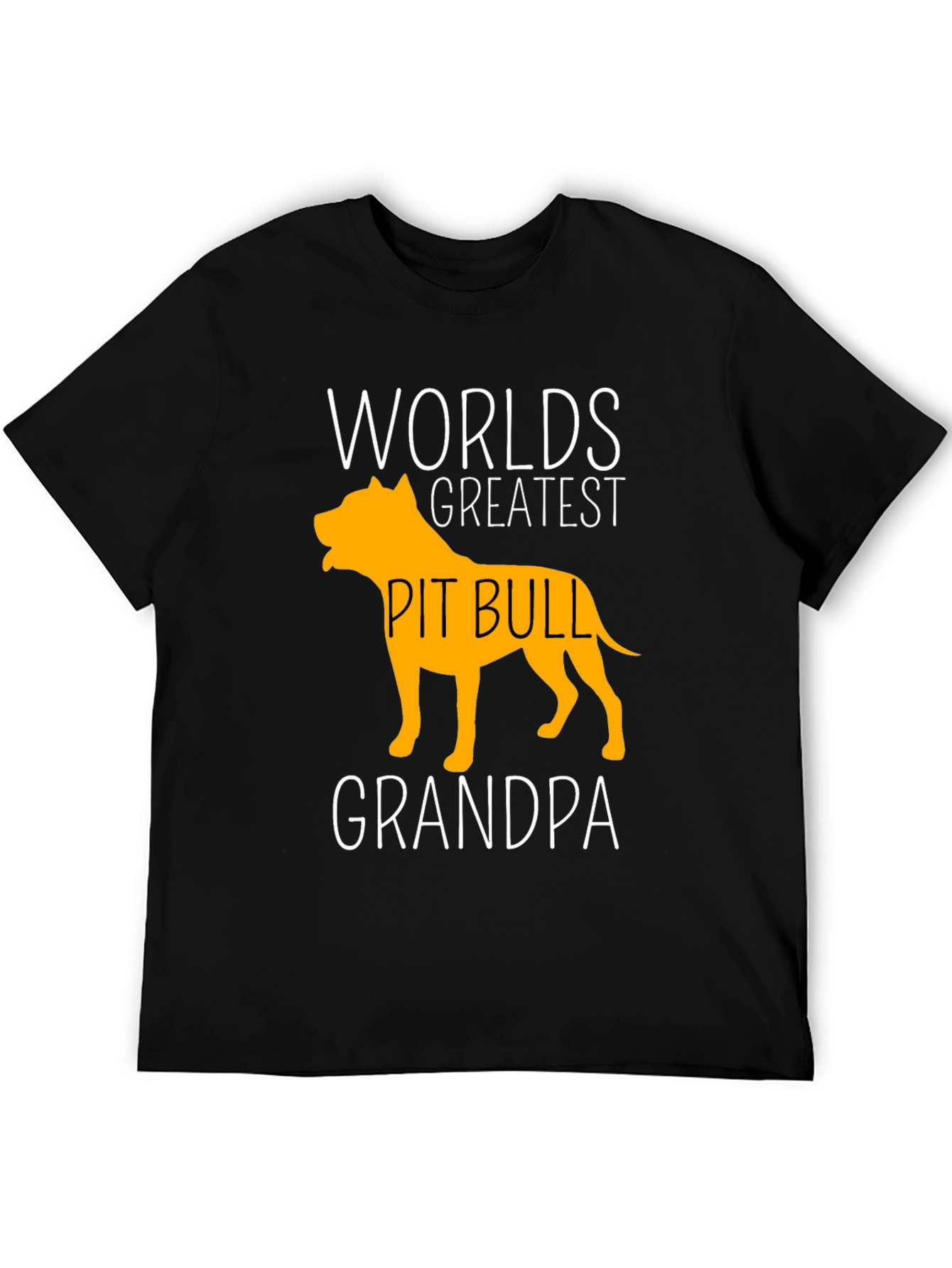 Worlds Greatest Pit Bull Grandpa T-Shirt
