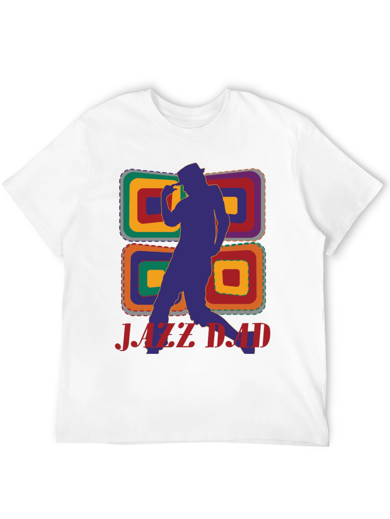 Jazz Dad Graphic Tee - Retro Style