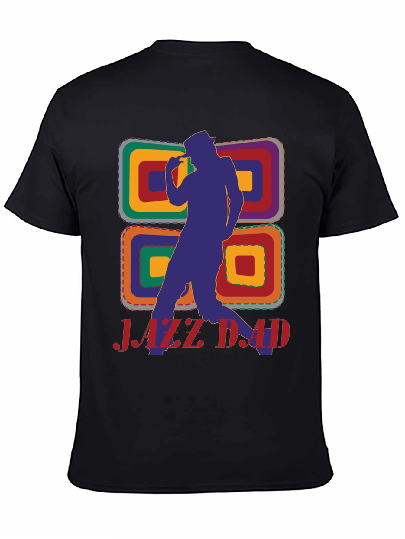 Jazz Dad Graphic Tee - Retro Style