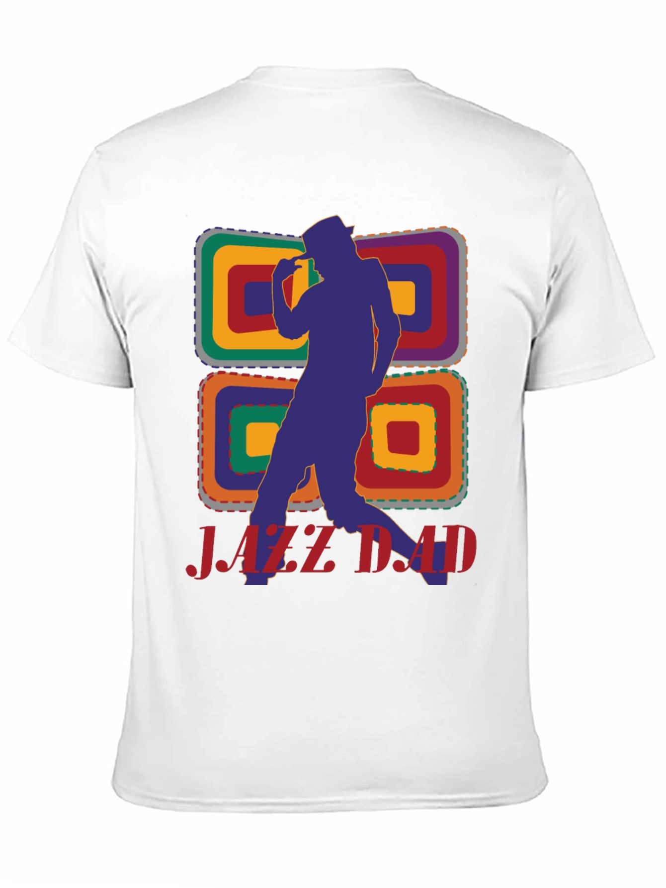 Jazz Dad Graphic Tee - Retro Style