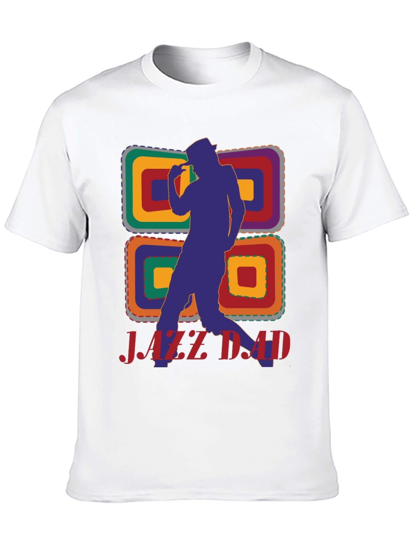 Jazz Dad Graphic Tee - Retro Style