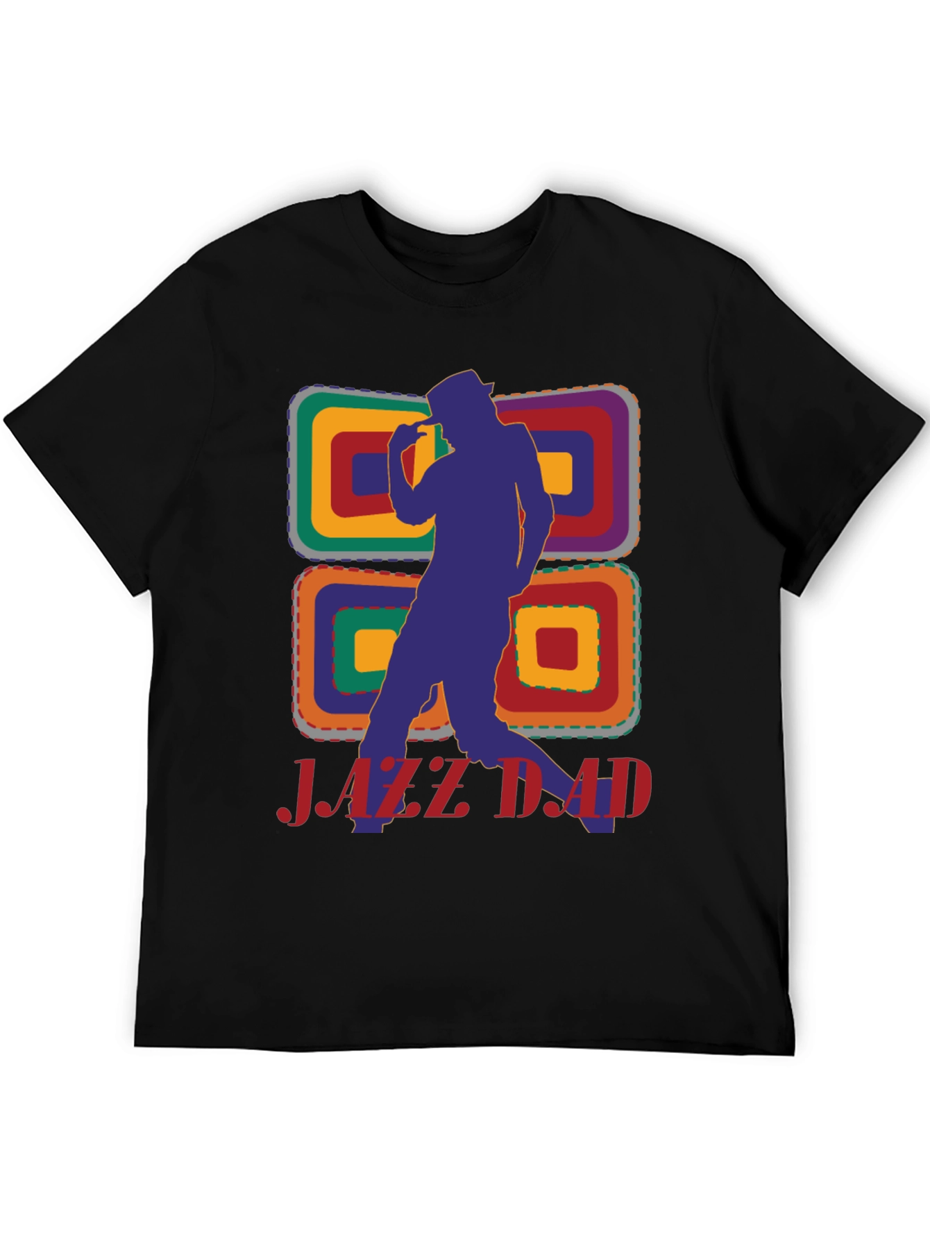 Jazz Dad Graphic Tee - Retro Style
