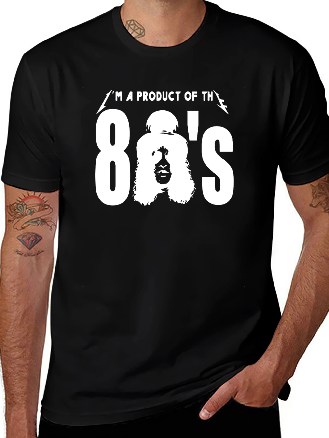 80s Product Graphic Tee - Retro Style