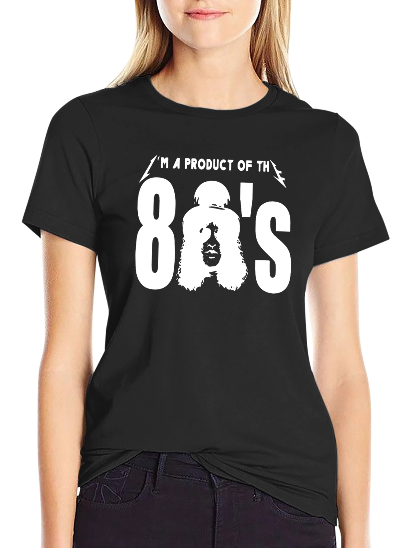 80s Product Graphic Tee - Retro Style