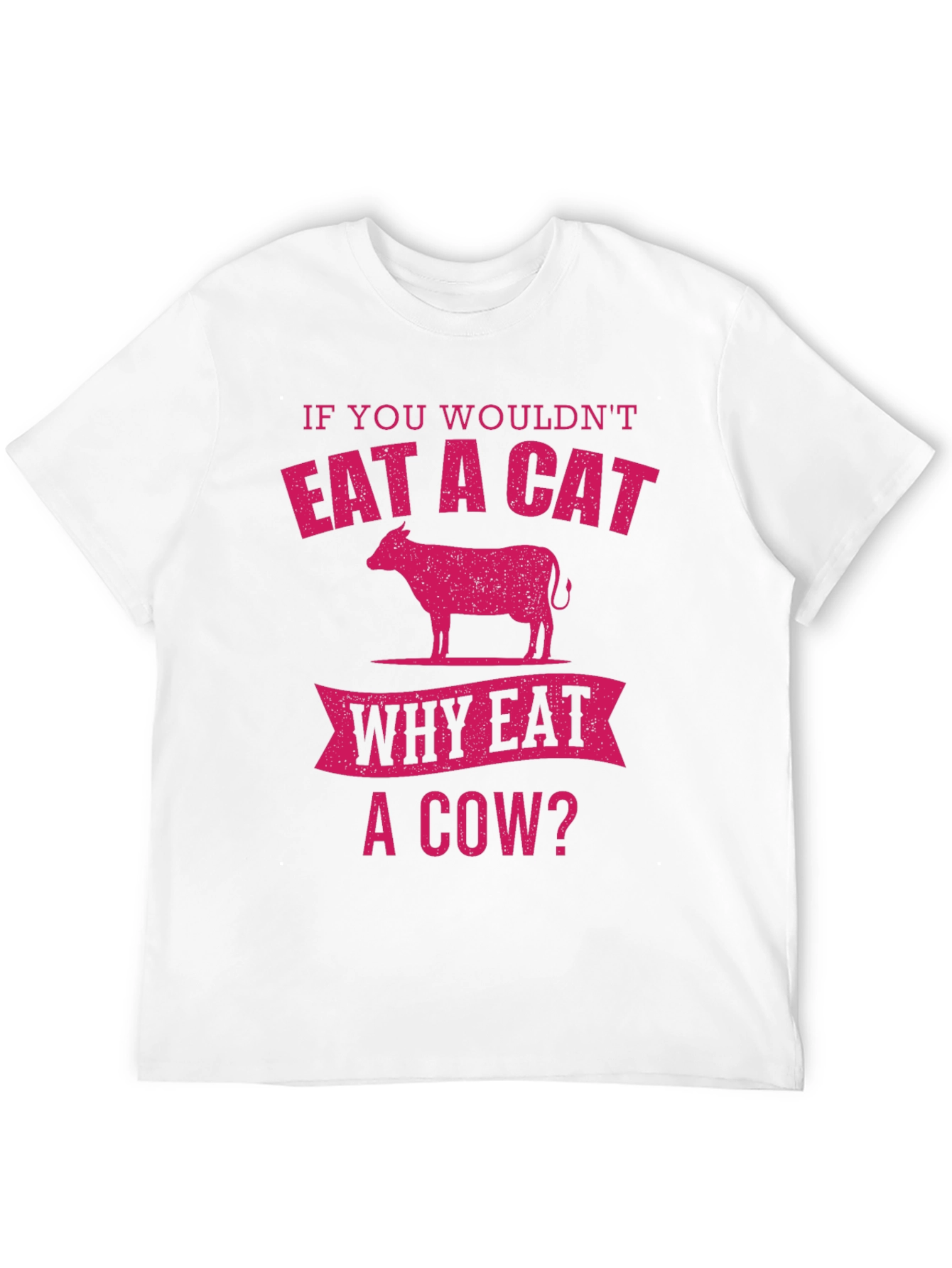Vegan Eat A Cat? Graphic T-Shirt