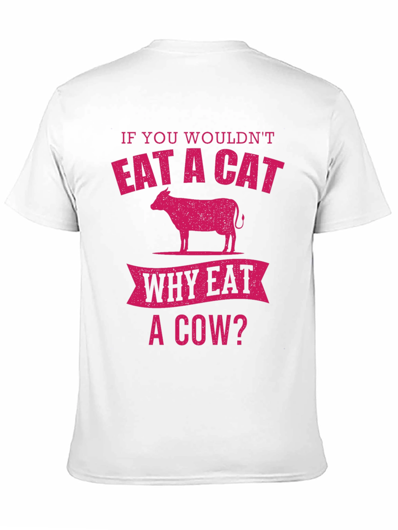 Vegan Eat A Cat? Graphic T-Shirt