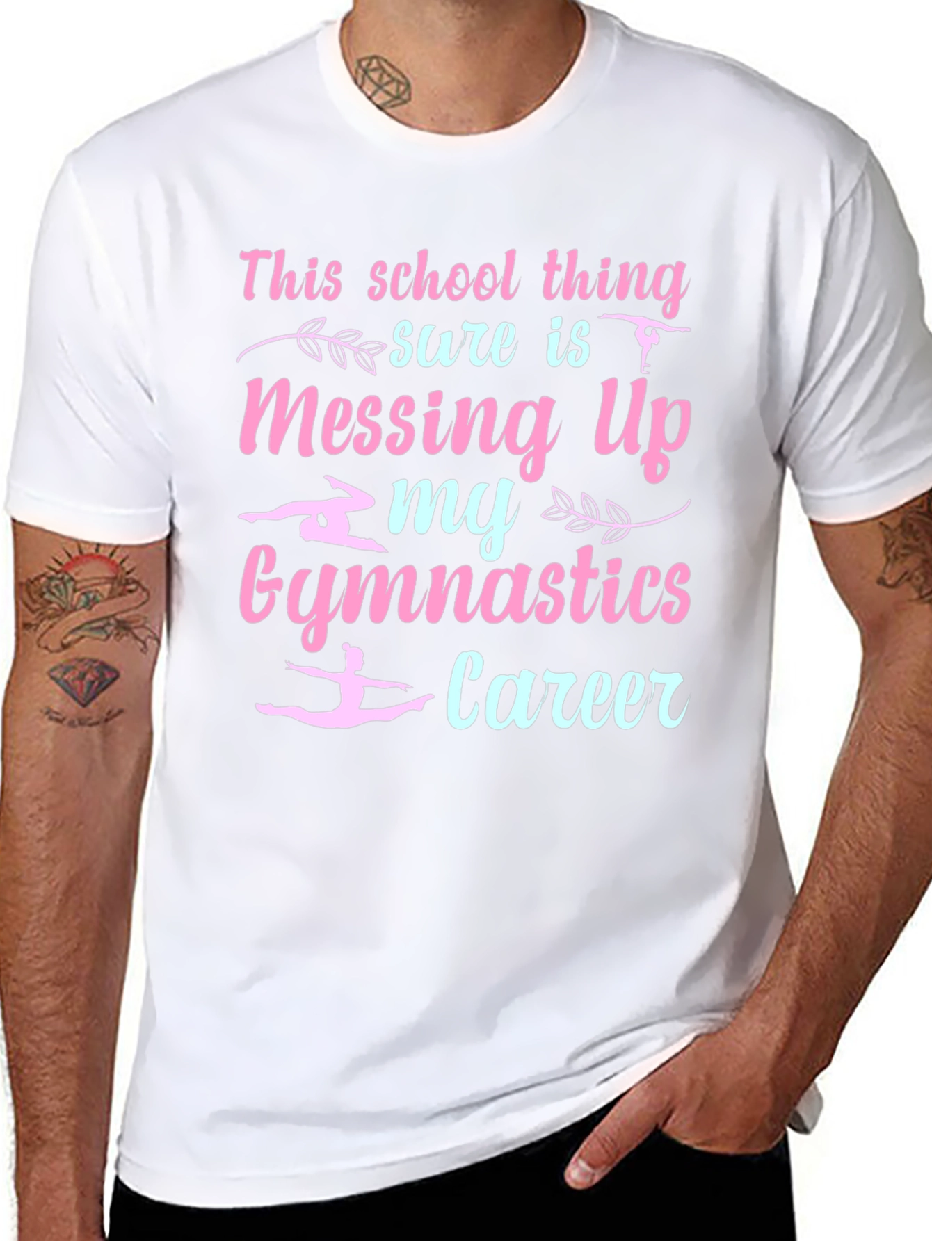 Gymnastics Career Graphic T-Shirt