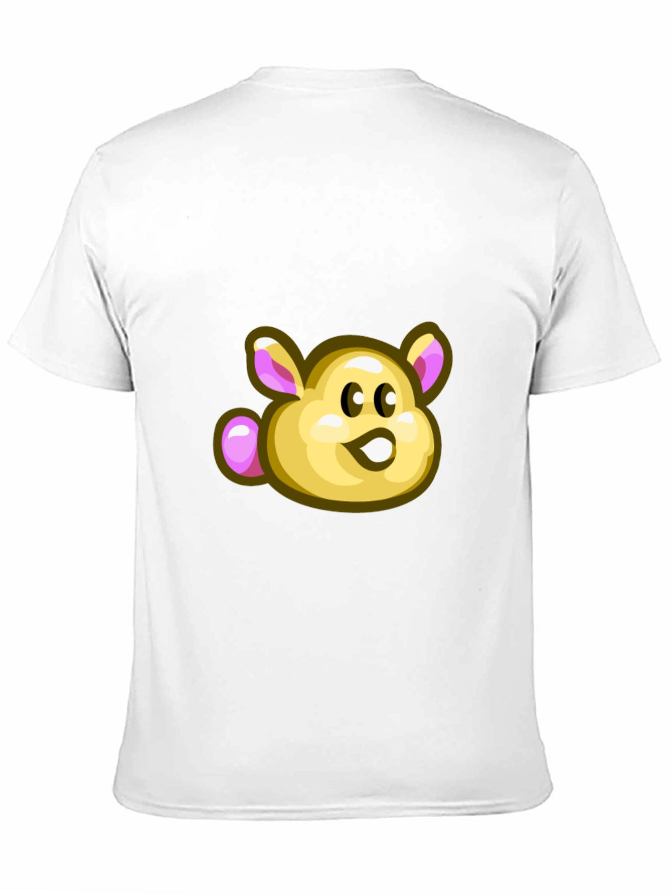 Cute Hamster Graphic Black T-Shirt