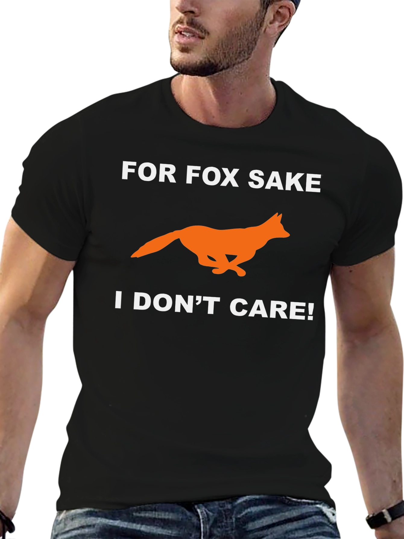 For Fox Sake T-Shirt - Funny Novelty Tee