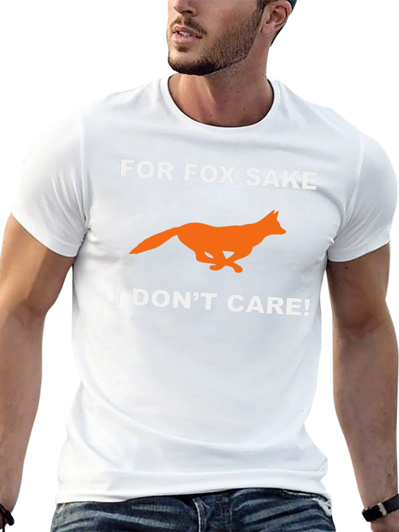 For Fox Sake T-Shirt - Funny Novelty Tee