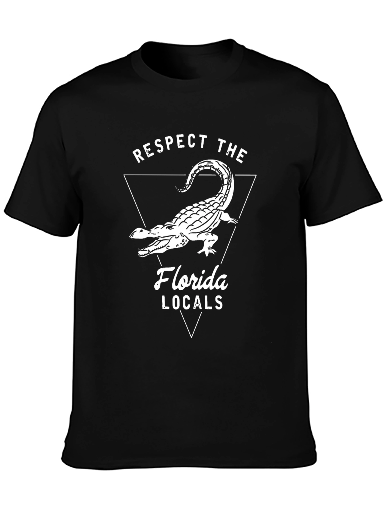 Respect the Florida Locals Alligator Graphic Tee