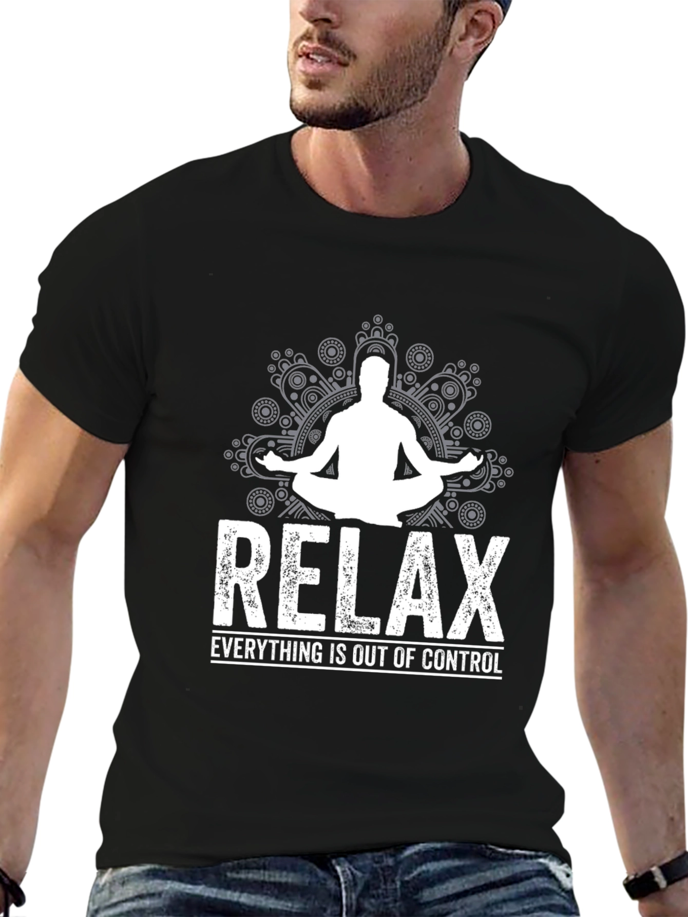 Relax Out of Control Graphic T-Shirt