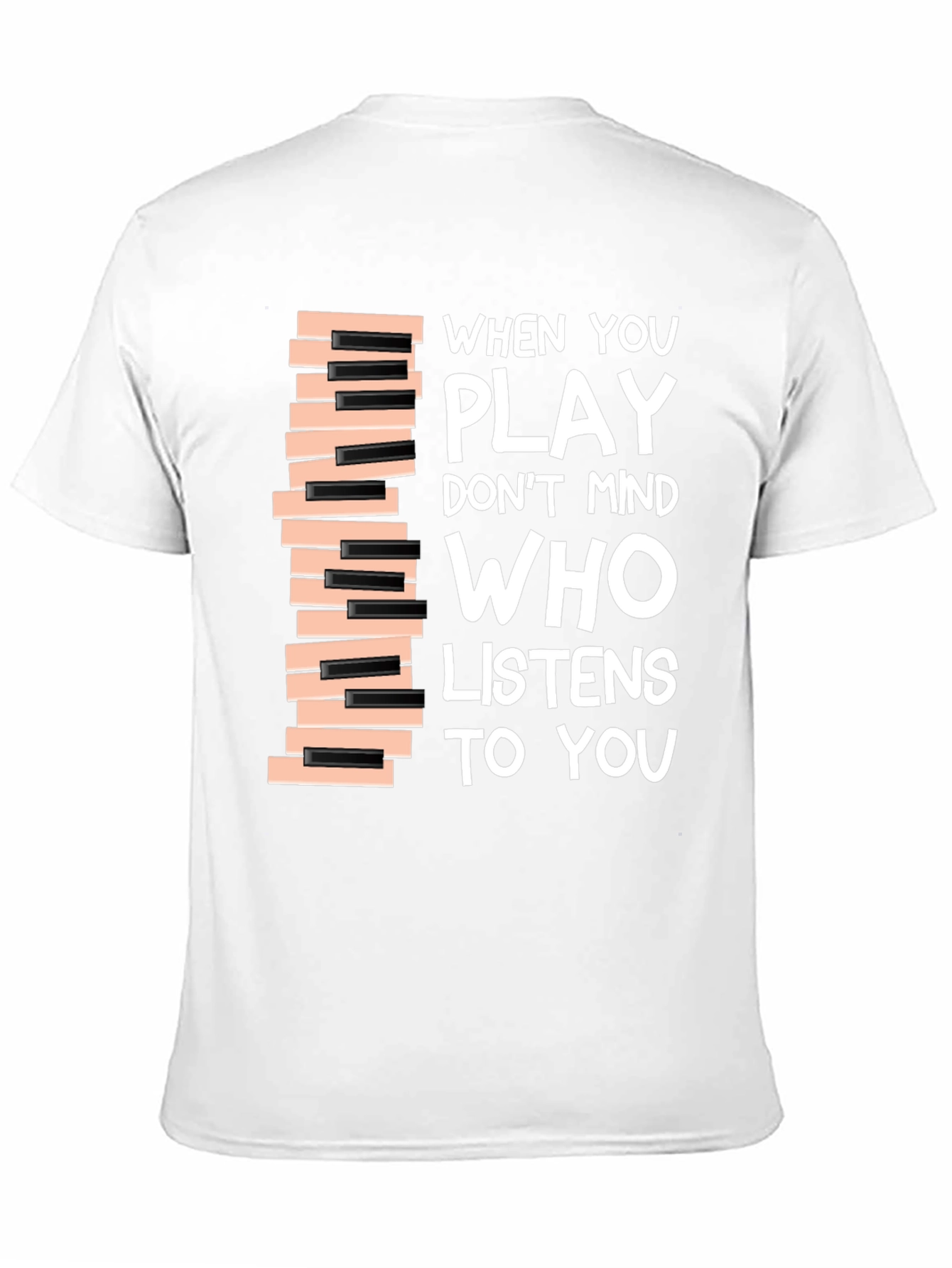 Piano Keys T-Shirt - Music Lover Tee