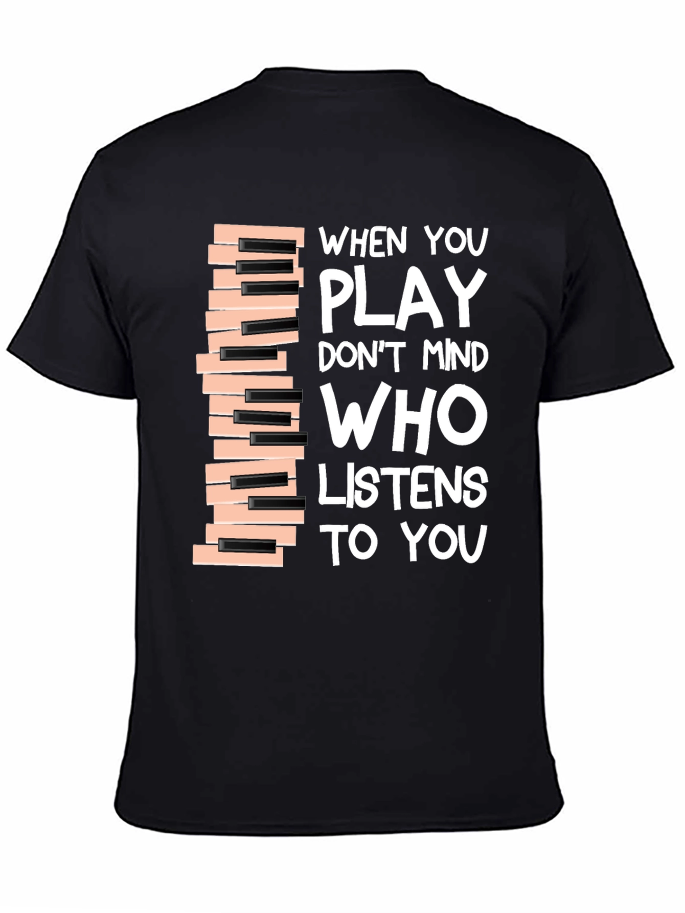 Piano Keys T-Shirt - Music Lover Tee