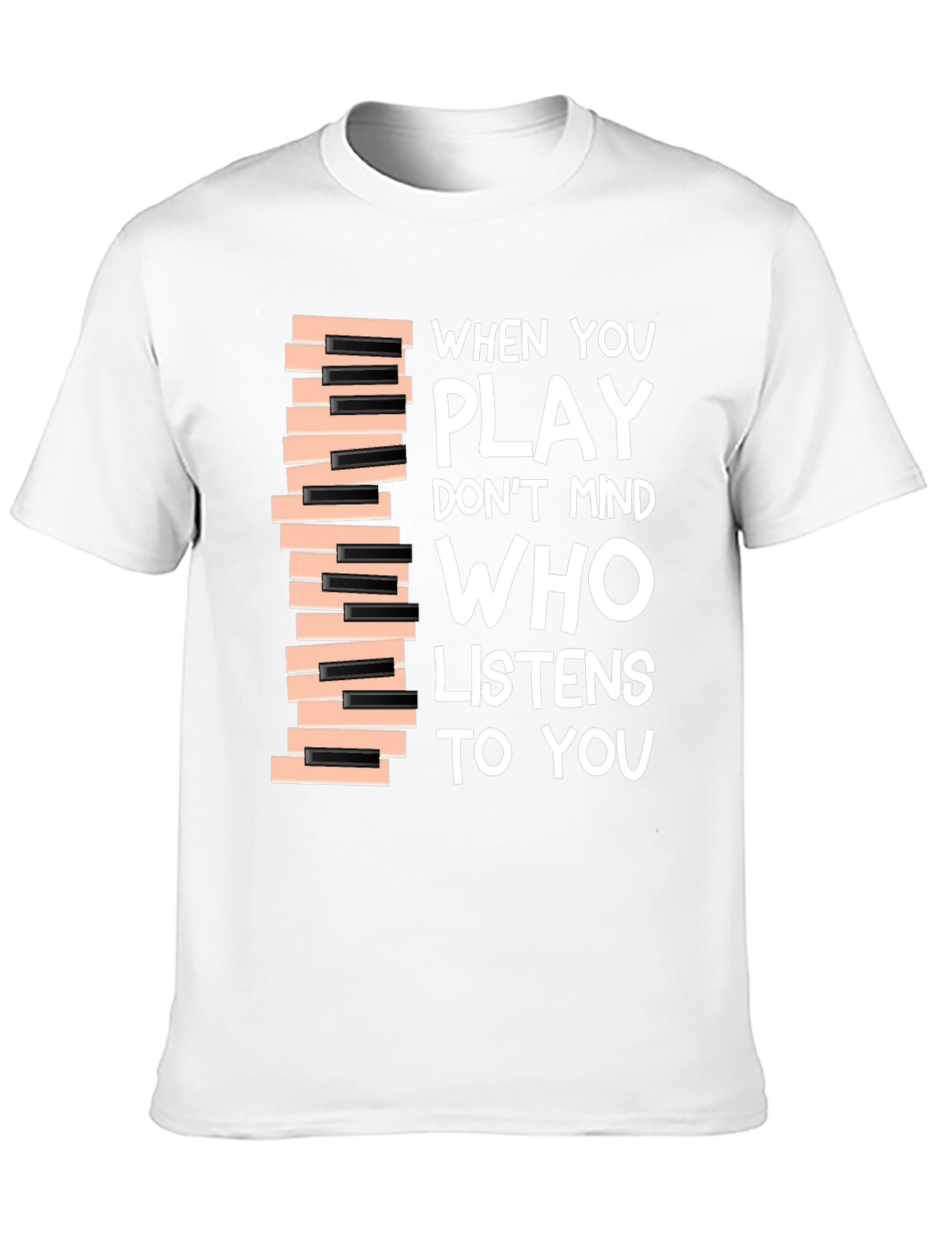 Piano Keys T-Shirt - Music Lover Tee