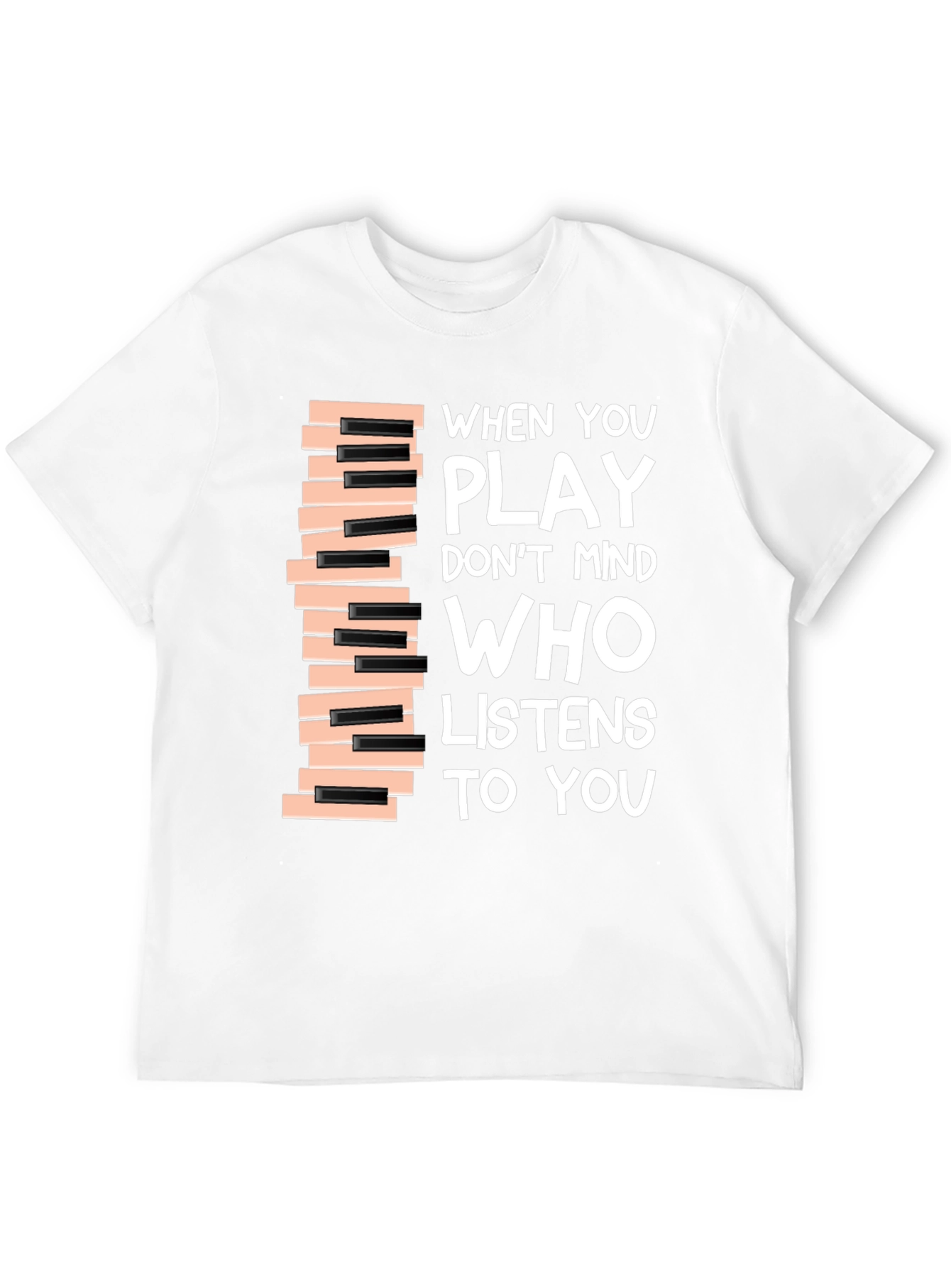 Piano Keys T-Shirt - Music Lover Tee