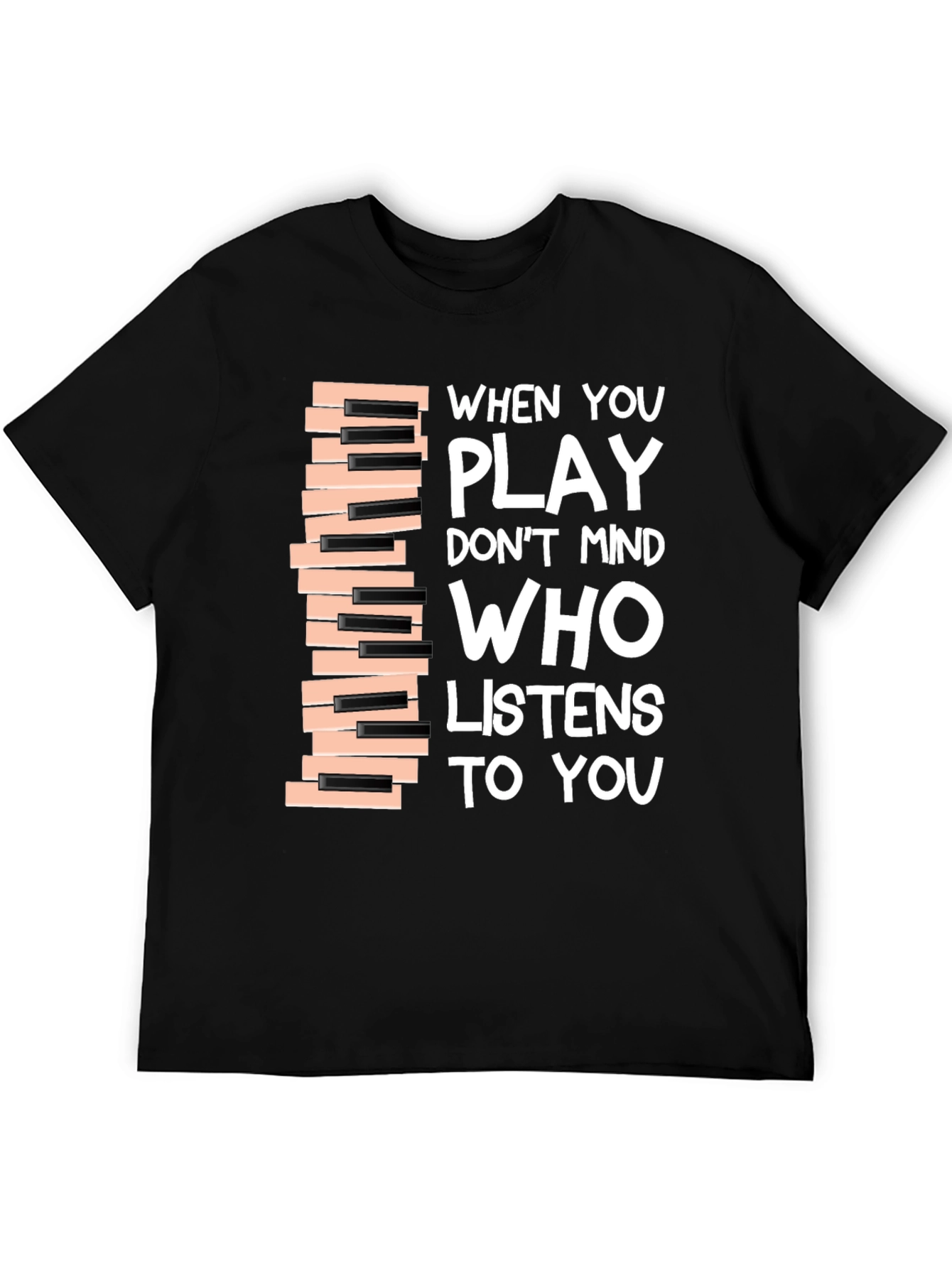 Piano Keys T-Shirt - Music Lover Tee