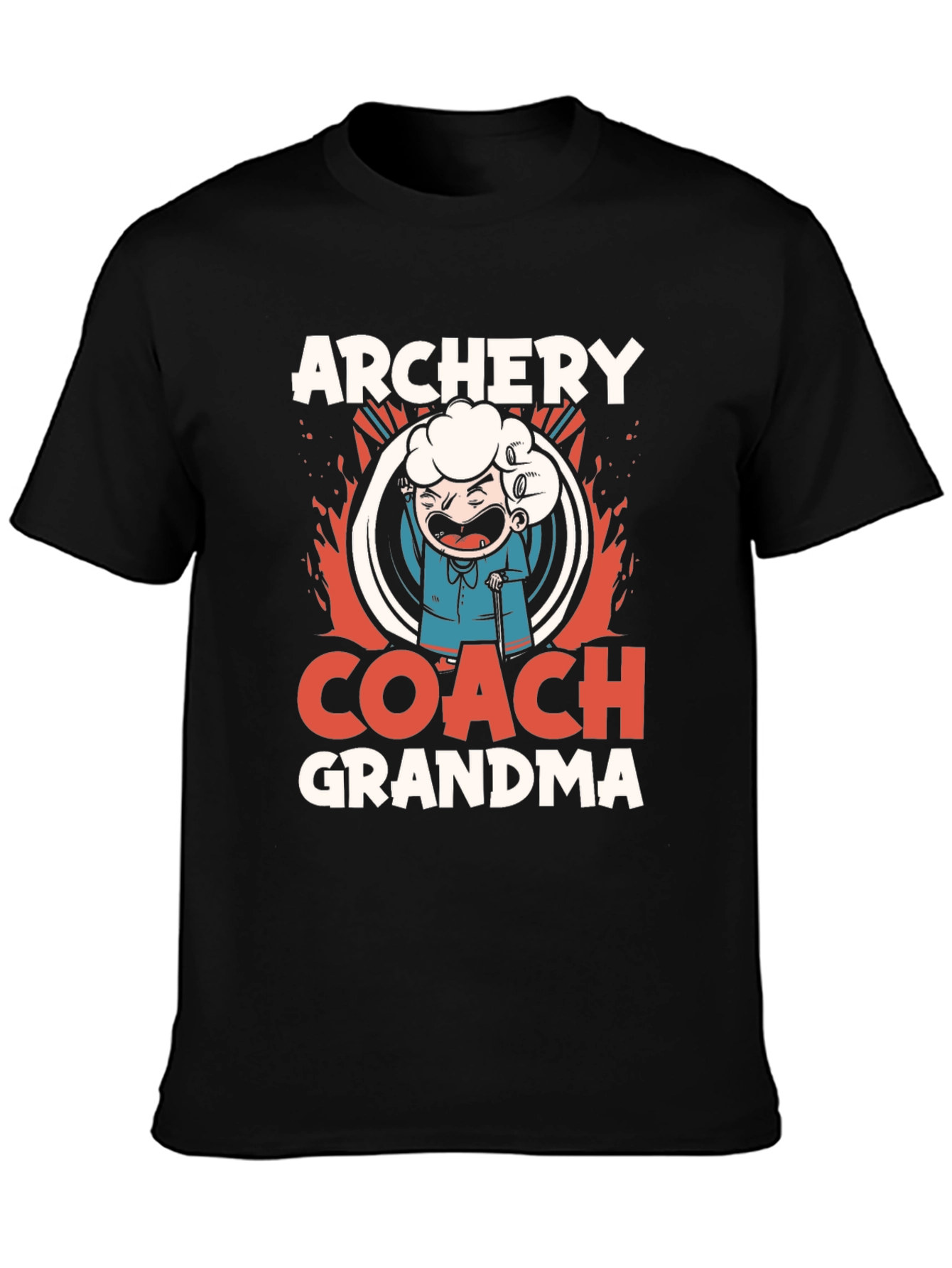 Archery Coach Grandma T-Shirt