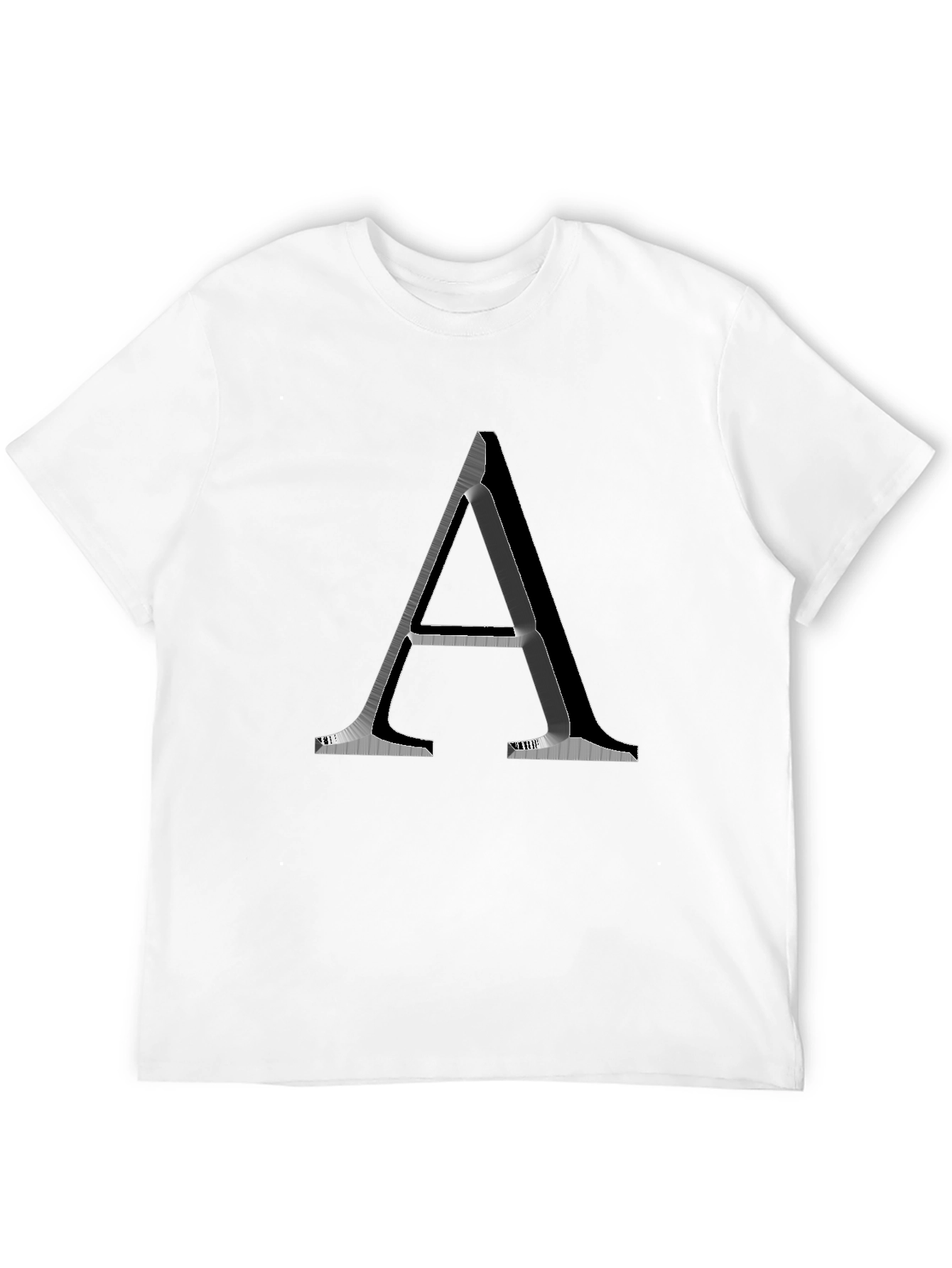Letter A Graphic T-Shirt - Modern Design