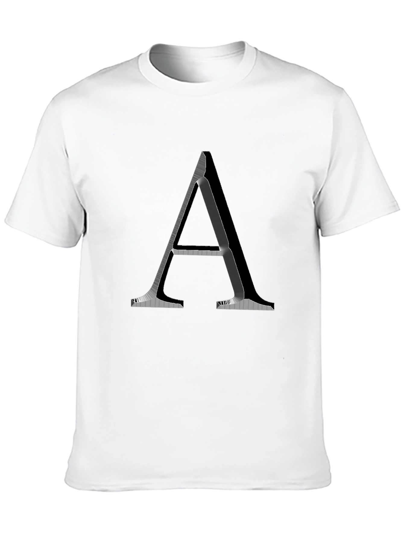 Letter A Graphic T-Shirt - Modern Design
