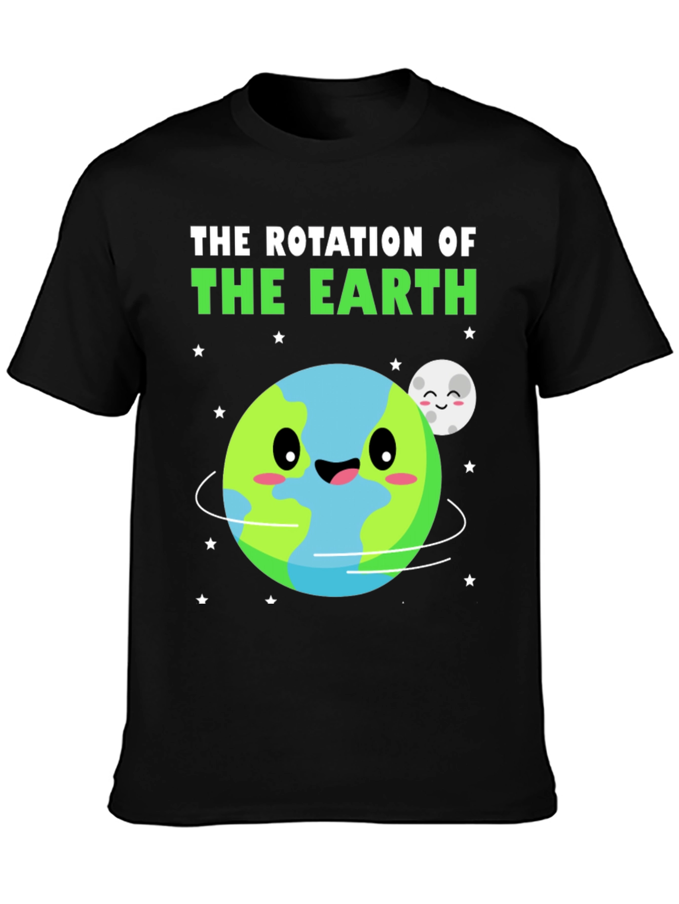 Earth Rotation Graphic T-Shirt