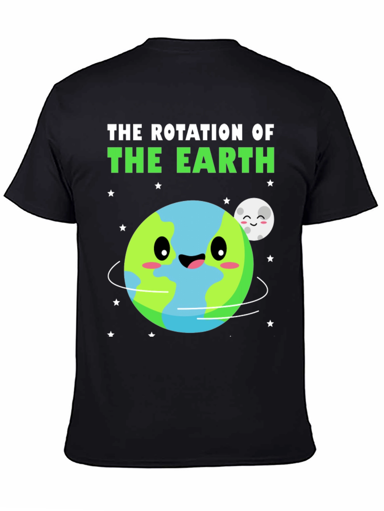 Earth Rotation Graphic T-Shirt