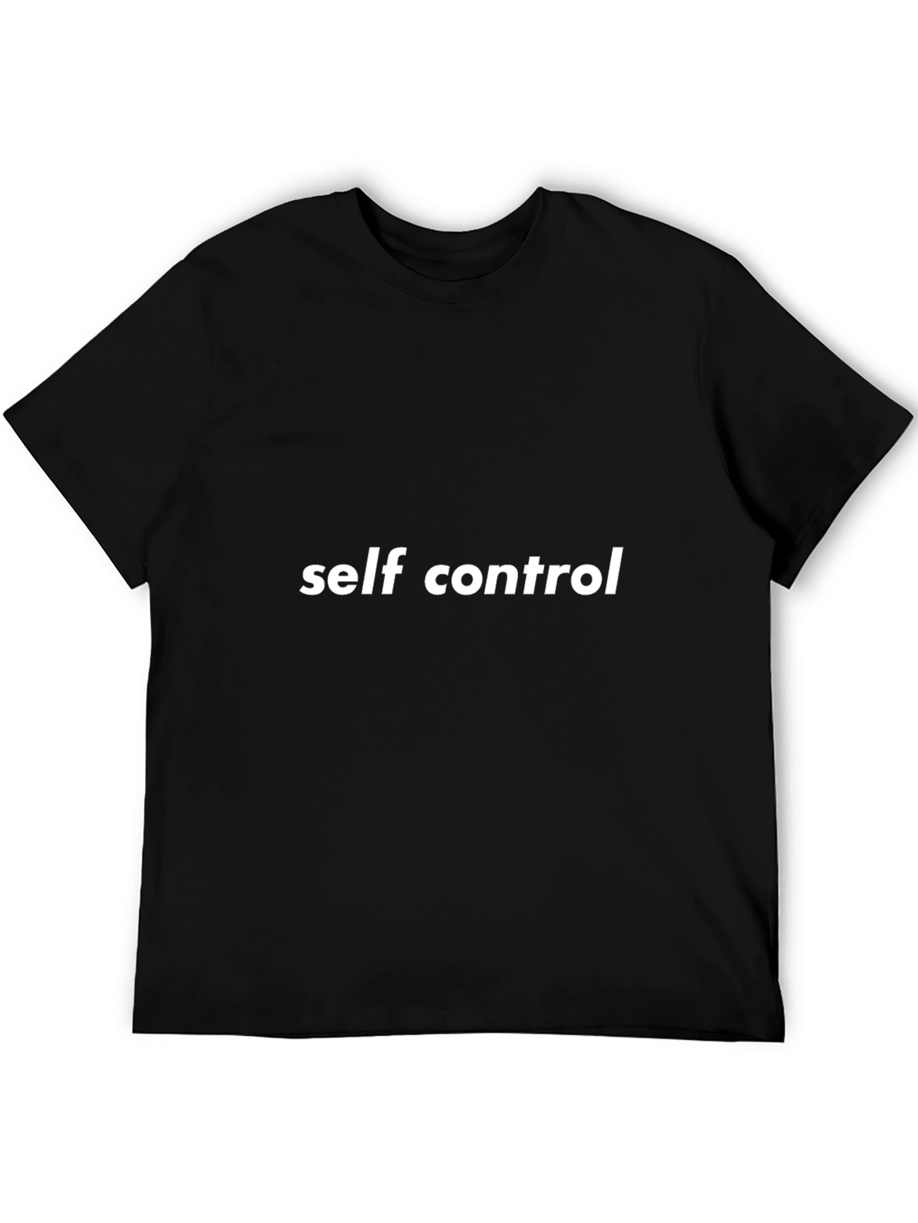 Self Control Graphic Tee - Black