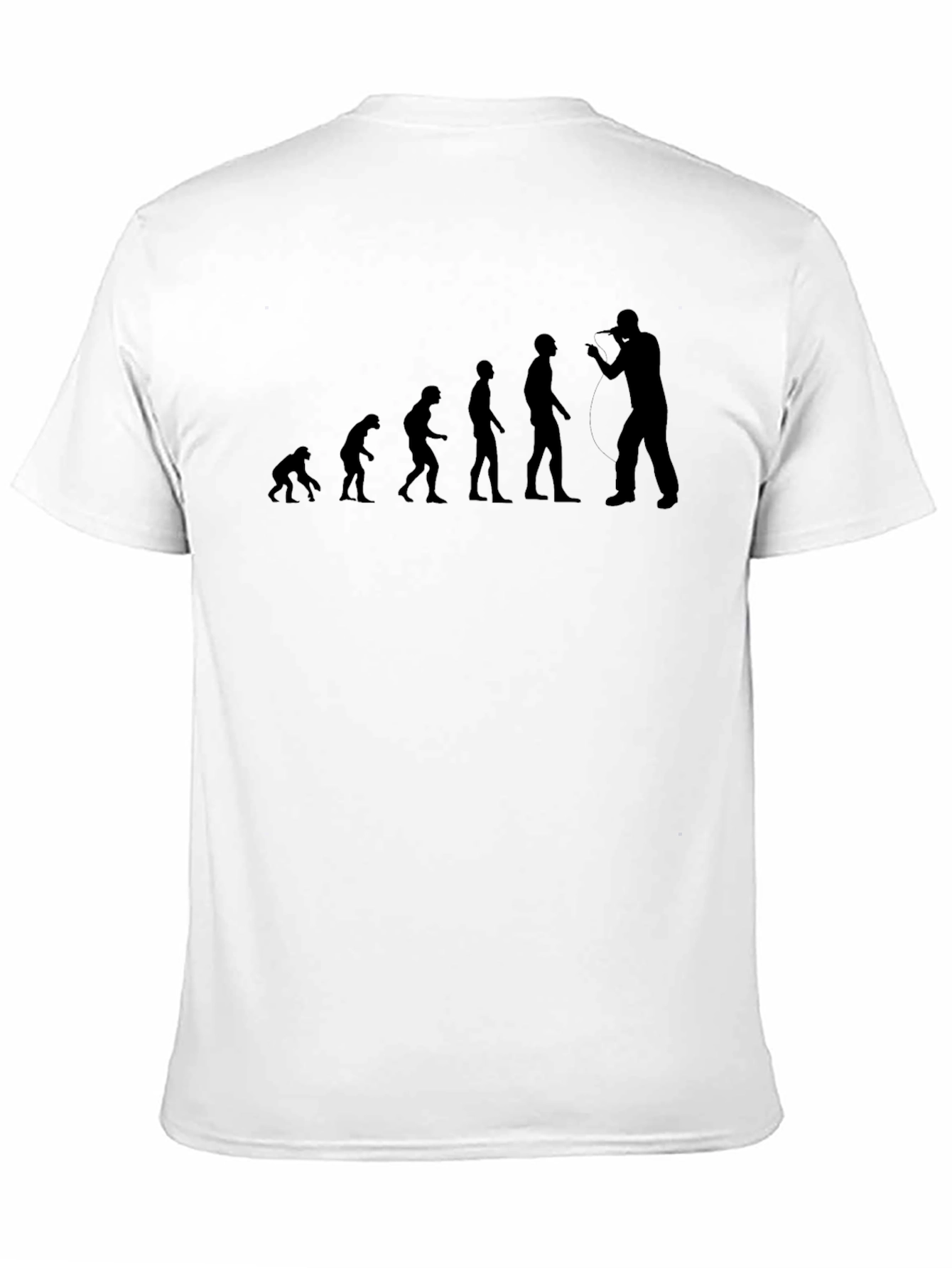 Evolution of Rapper Black T-Shirt