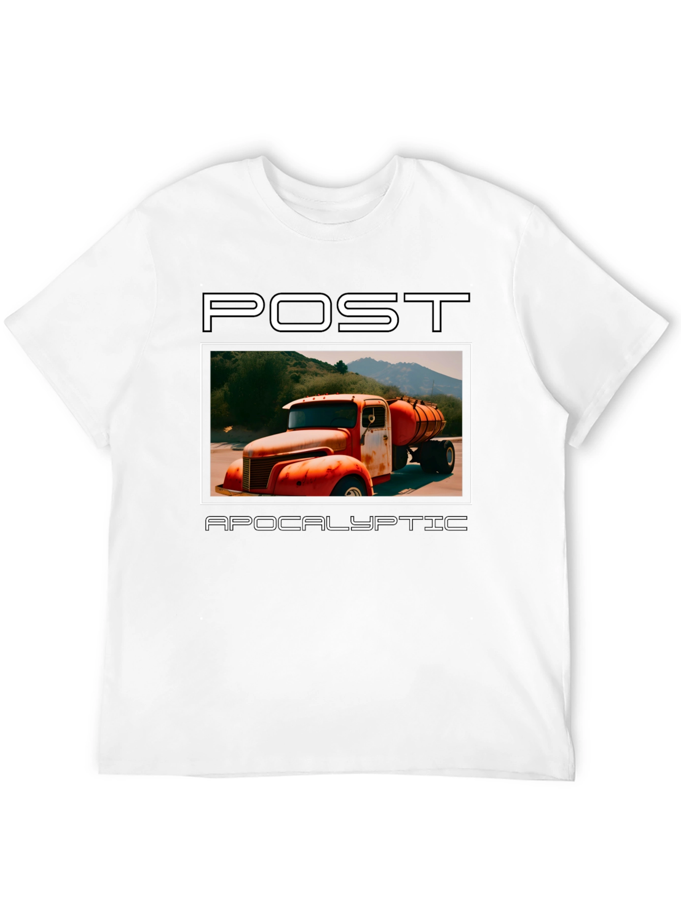 Post Apocalyptic Truck Graphic T-Shirt