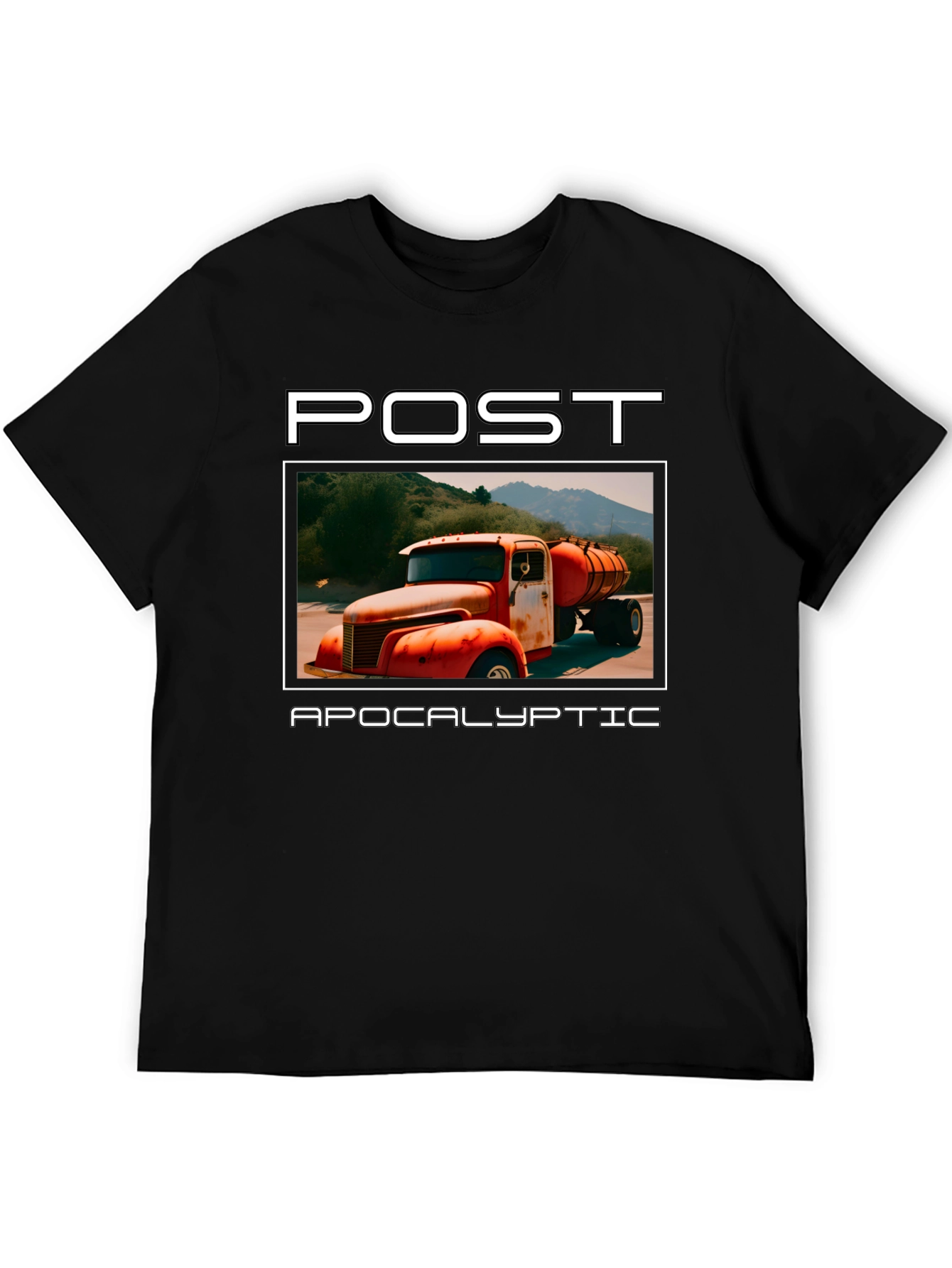 Post Apocalyptic Truck Graphic T-Shirt