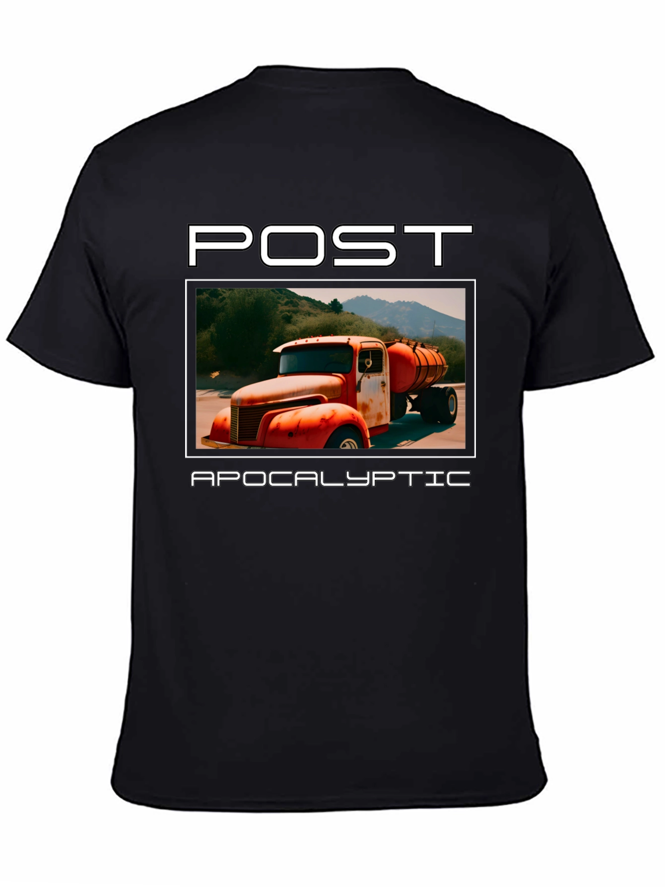 Post Apocalyptic Truck Graphic T-Shirt
