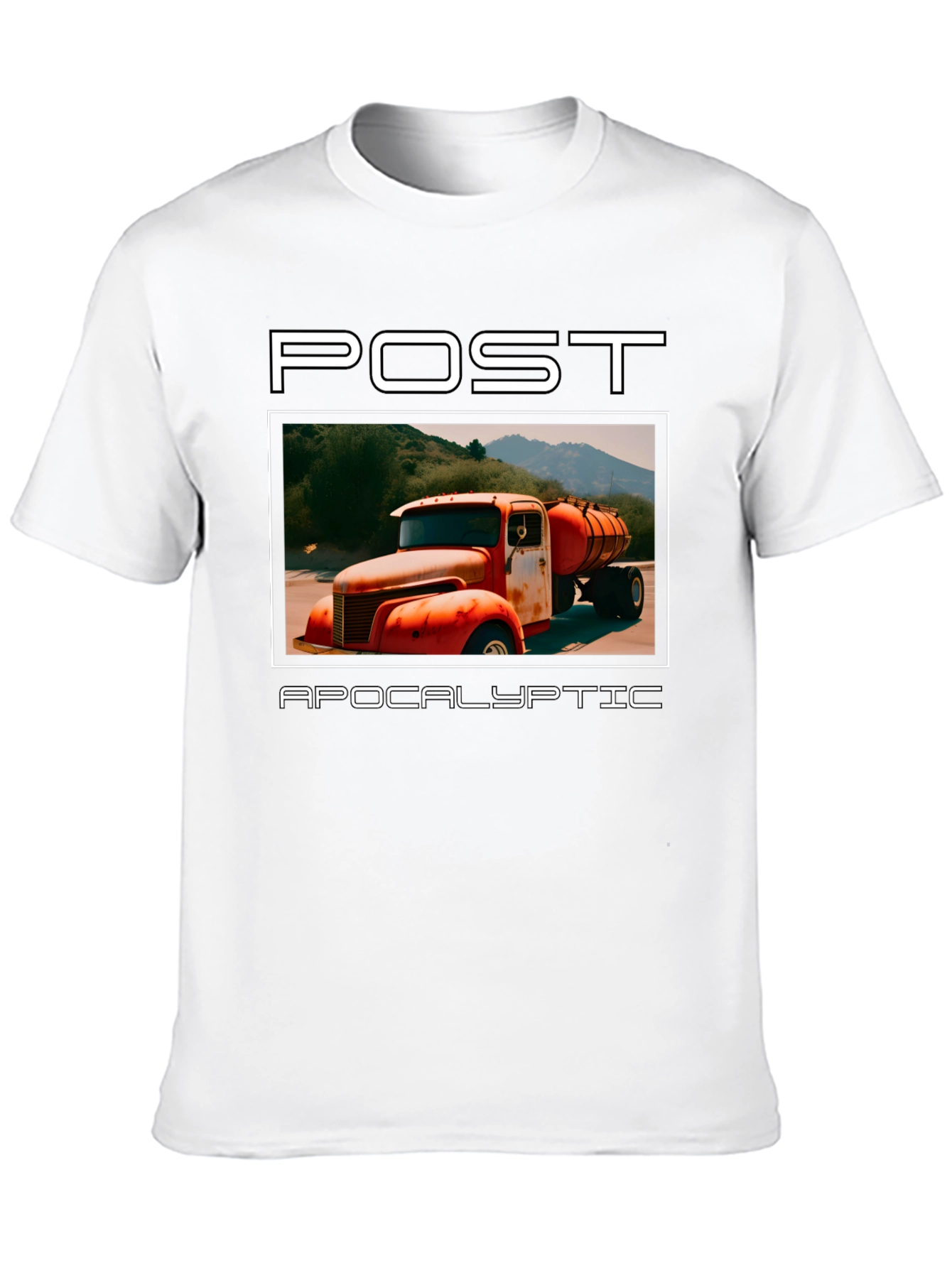 Post Apocalyptic Truck Graphic T-Shirt