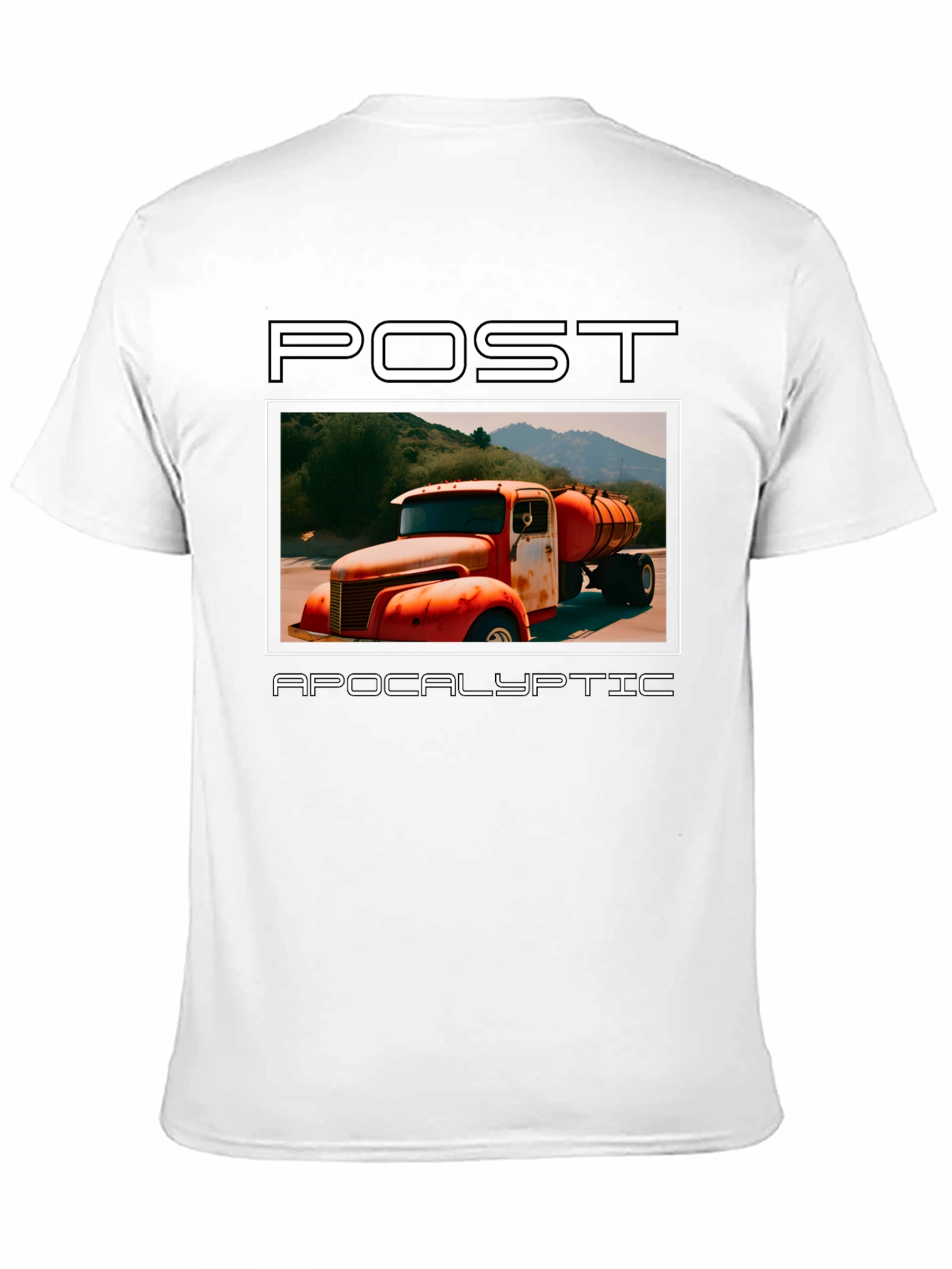 Post Apocalyptic Truck Graphic T-Shirt