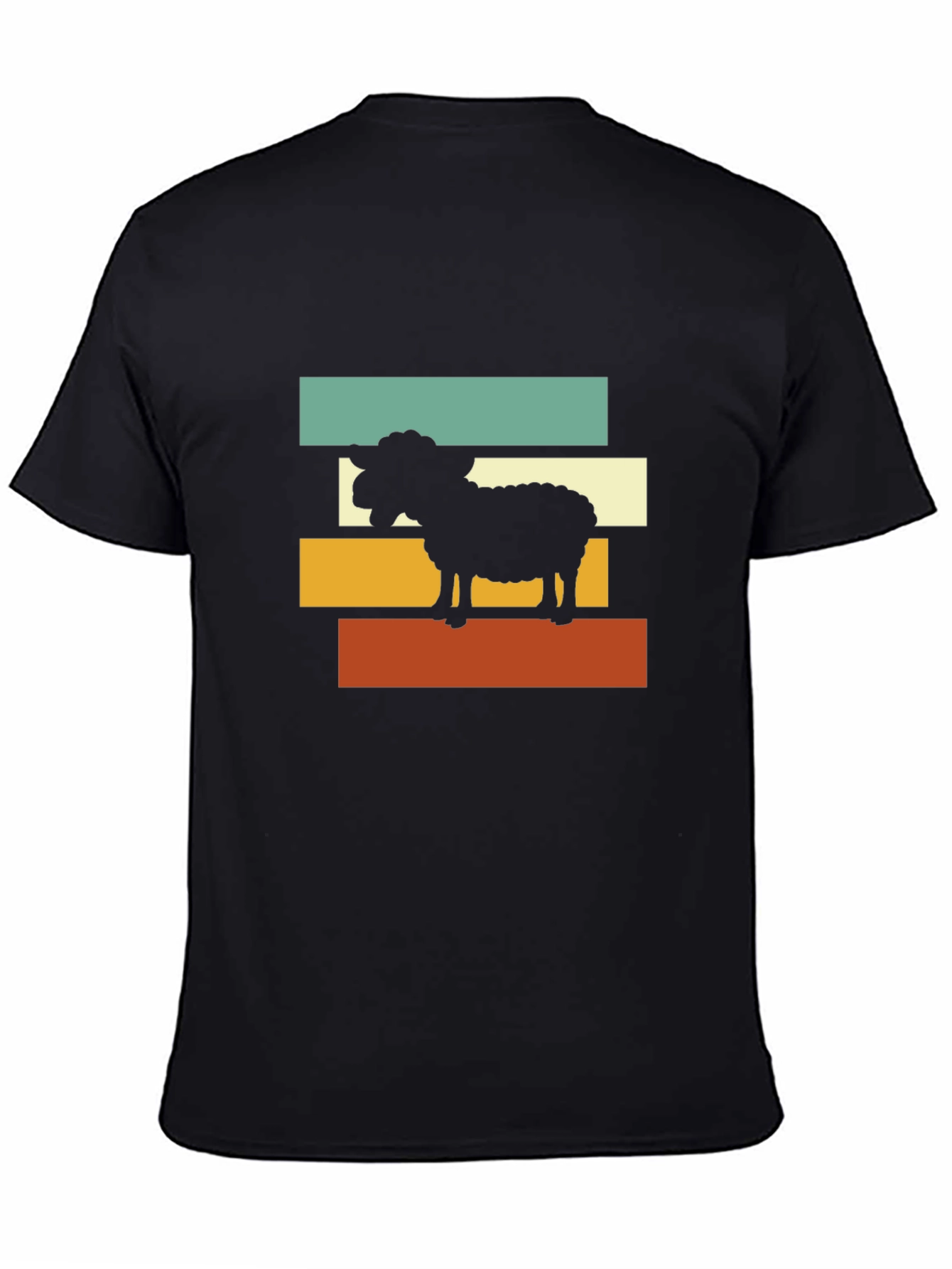 Retro Sheep Graphic Tee - Farm Animal Lover Shirt