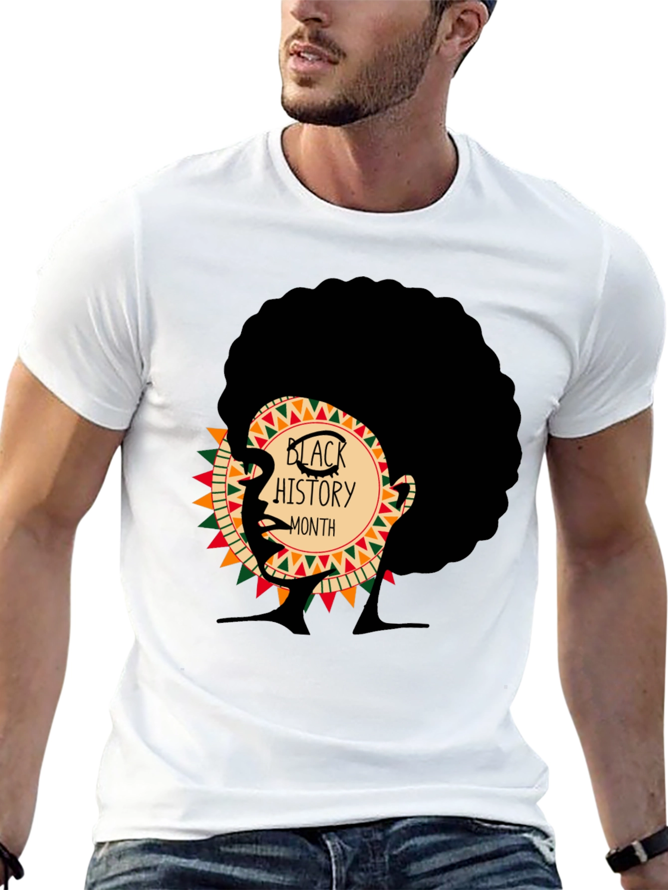 Black History Month Afro T-Shirt