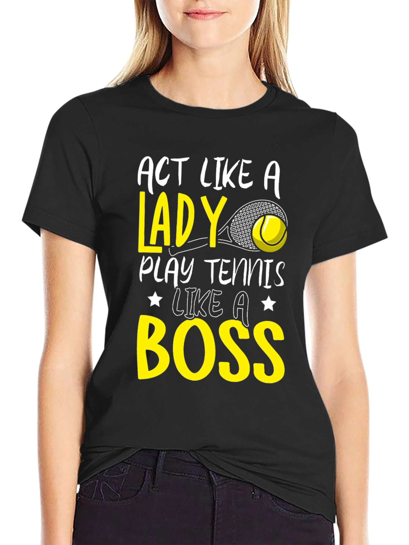 Tennis Boss Graphic T-Shirt