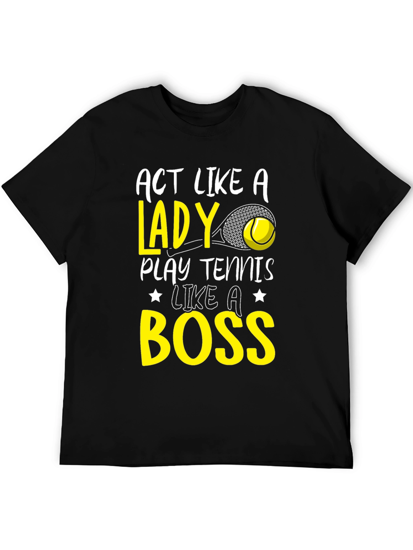 Tennis Boss Graphic T-Shirt