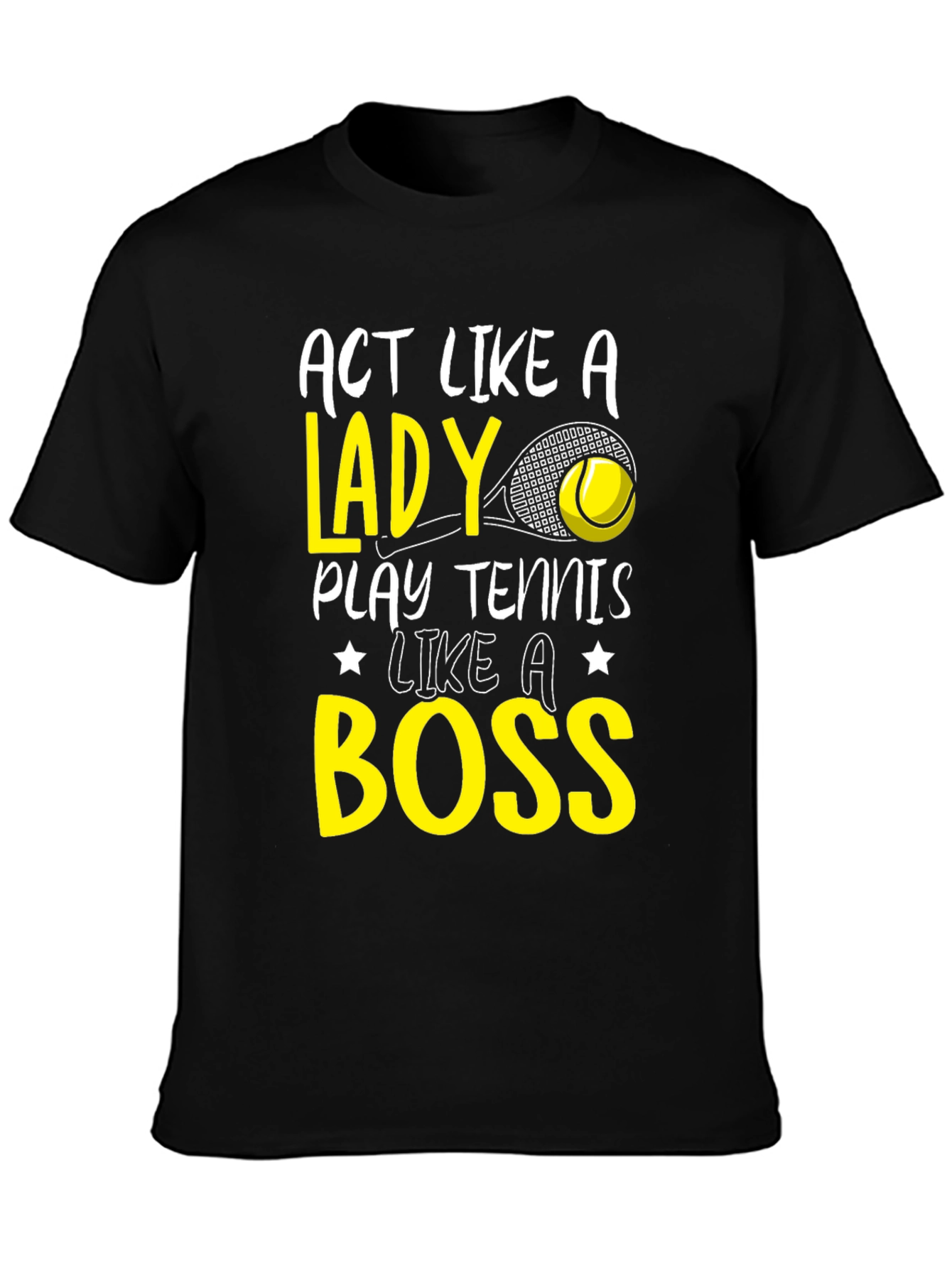 Tennis Boss Graphic T-Shirt