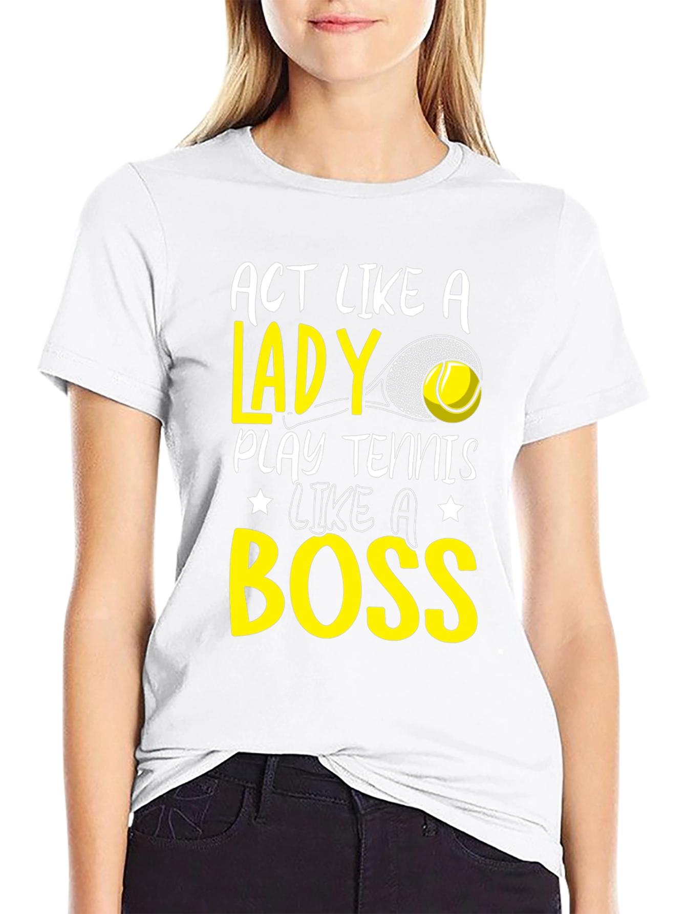 Tennis Boss Graphic T-Shirt