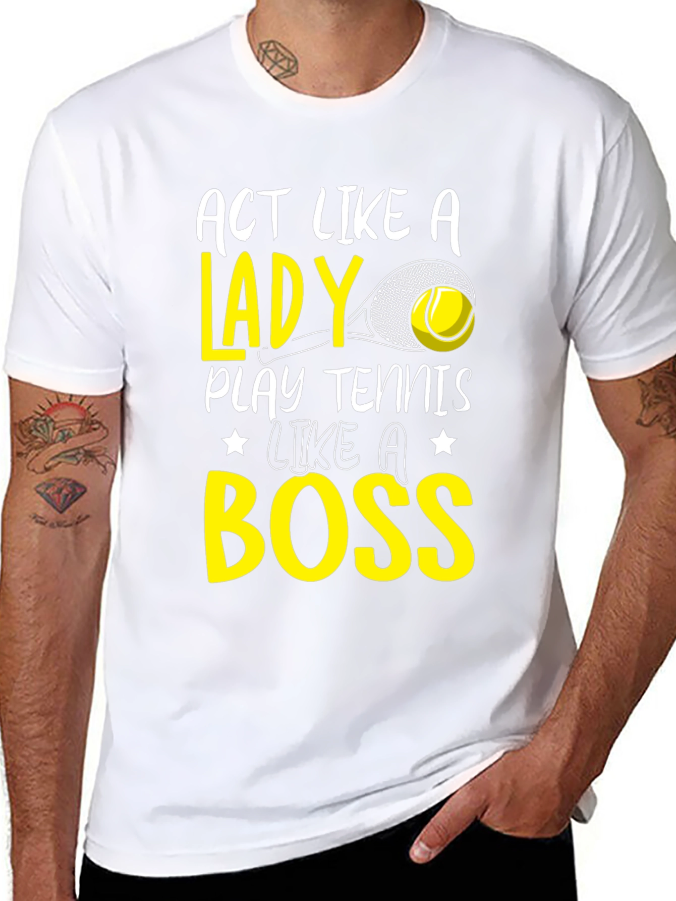 Tennis Boss Graphic T-Shirt