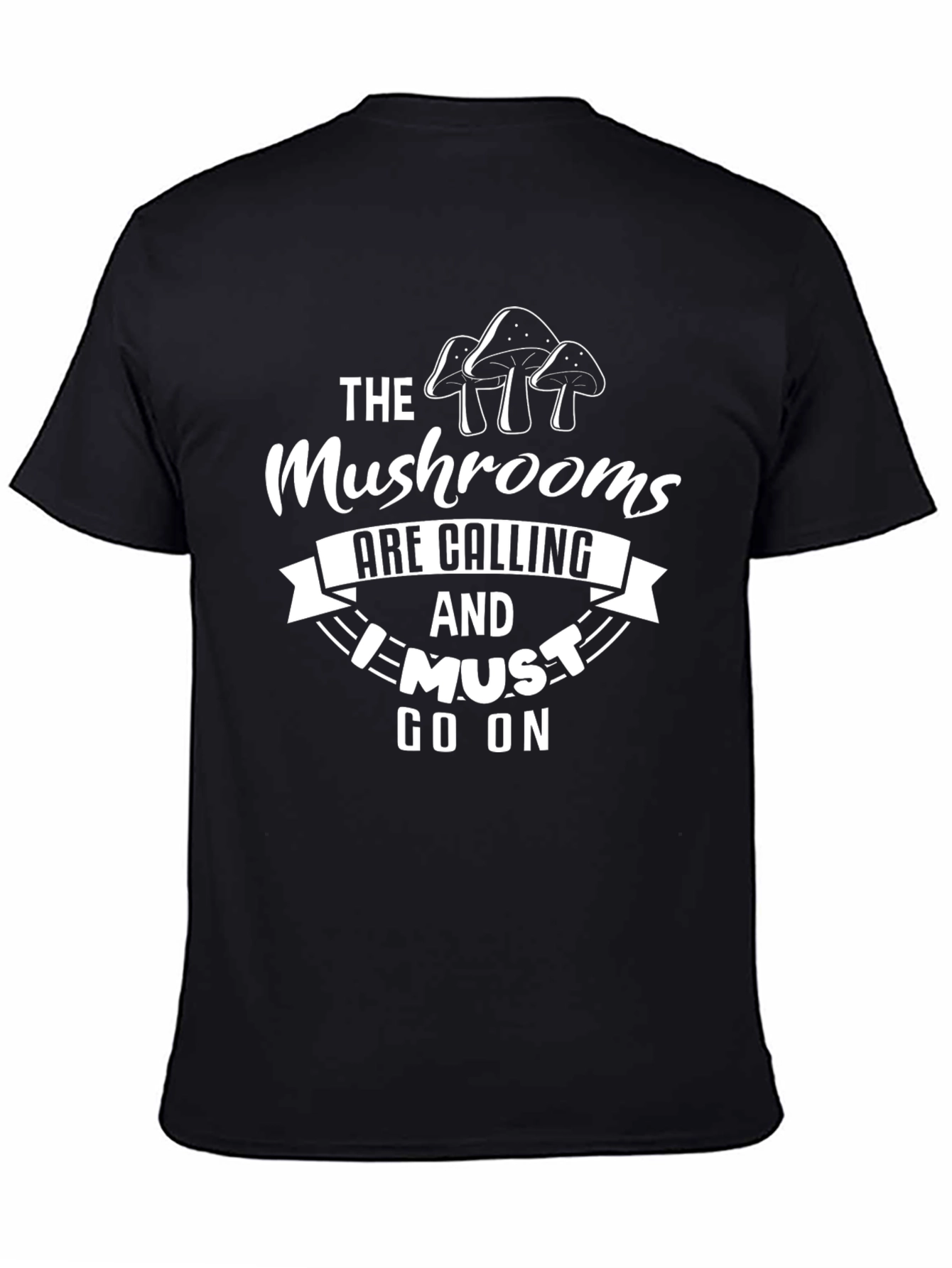 Mushroom Calling T-Shirt: Nature Adventure Tee
