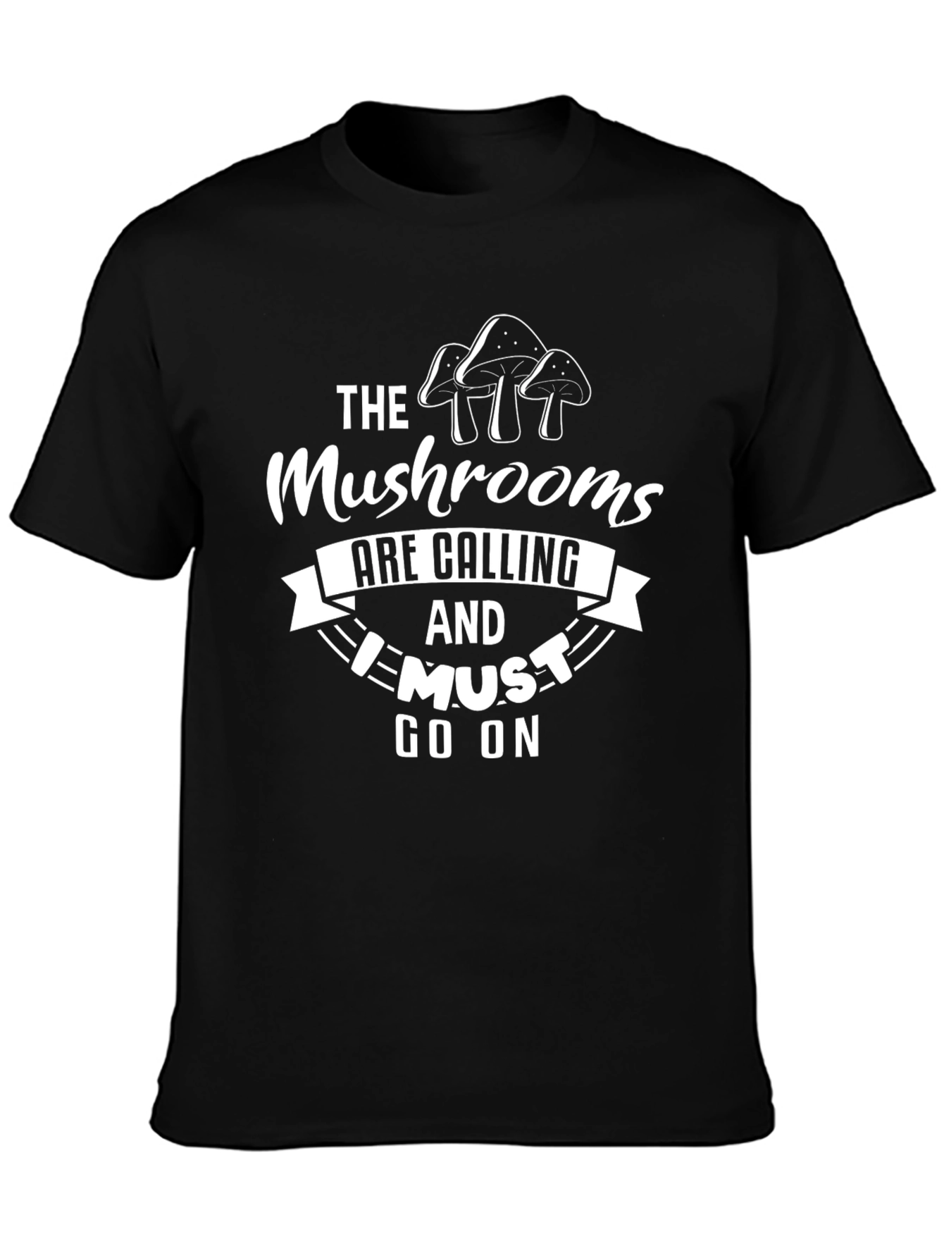 Mushroom Calling T-Shirt: Nature Adventure Tee